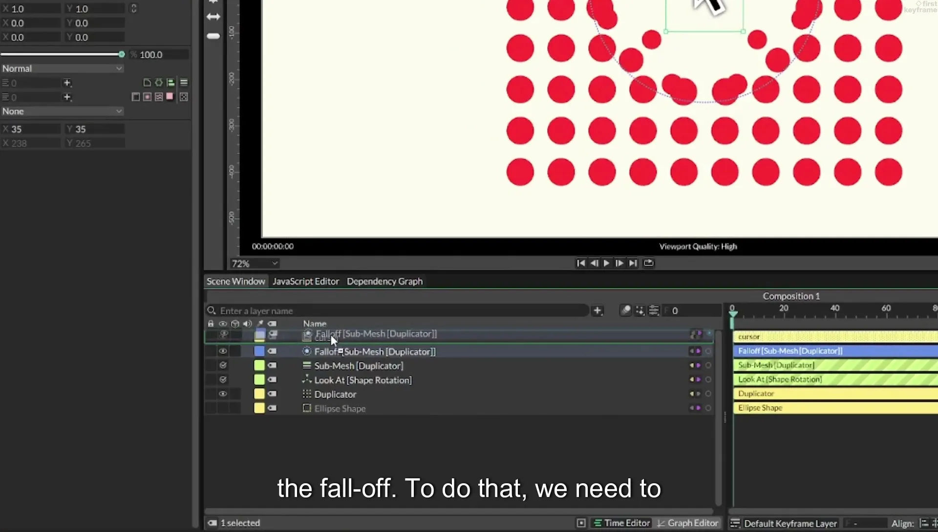 06 Falloff Force | Cavalry App Tutorial - Image 427