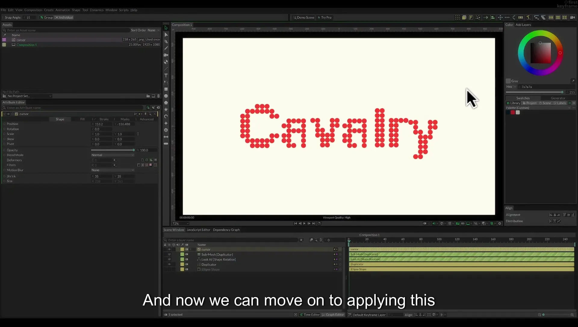 06 Falloff Force | Cavalry App Tutorial - Image 447