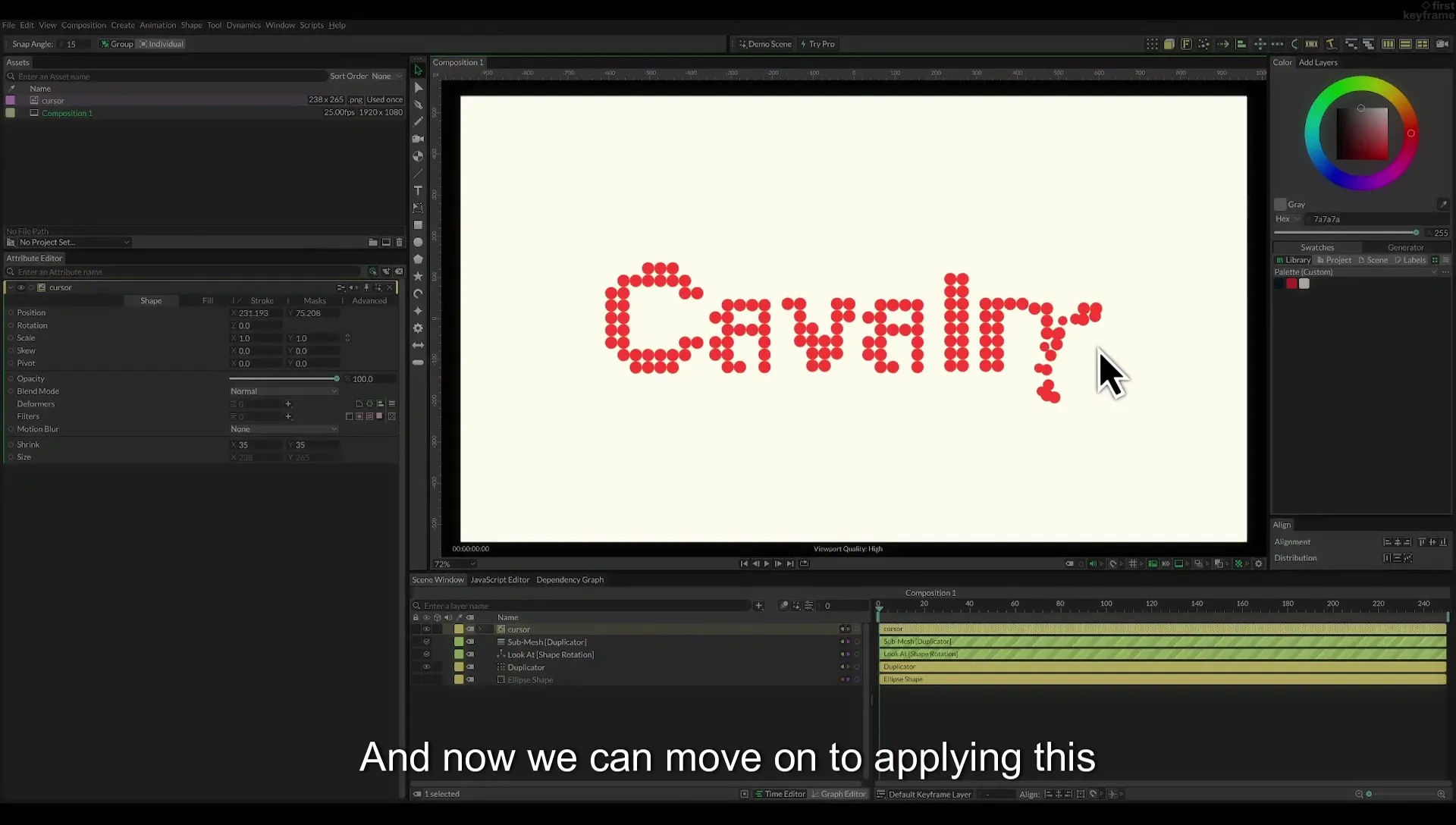 06 Falloff Force | Cavalry App Tutorial - Image 449