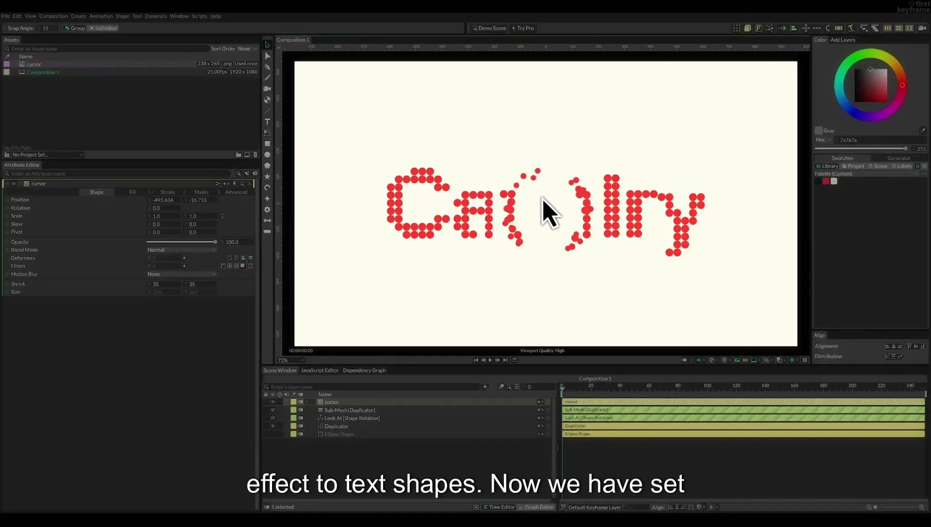 06 Falloff Force | Cavalry App Tutorial - Image 452