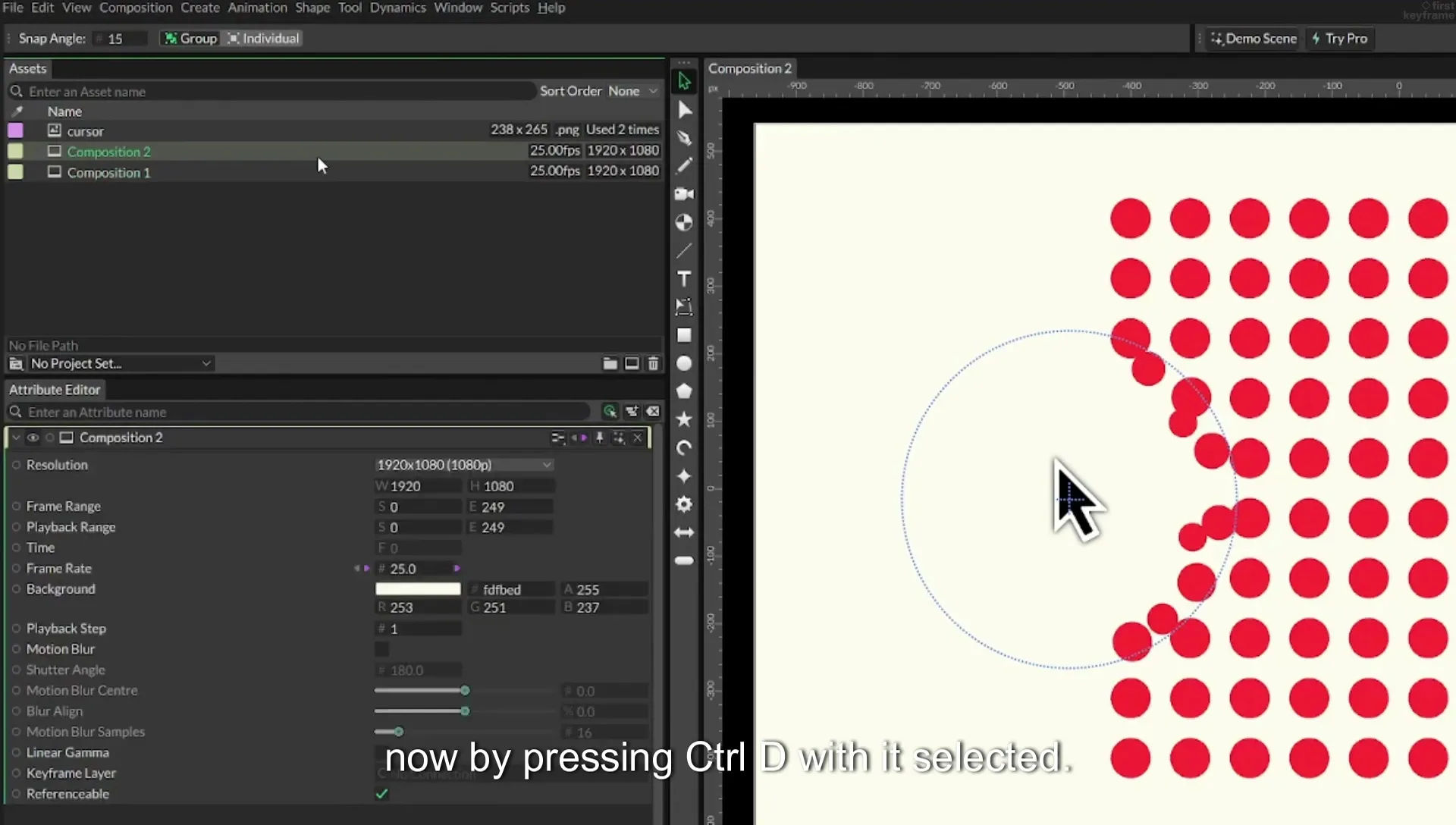 06 Falloff Force | Cavalry App Tutorial - Image 471