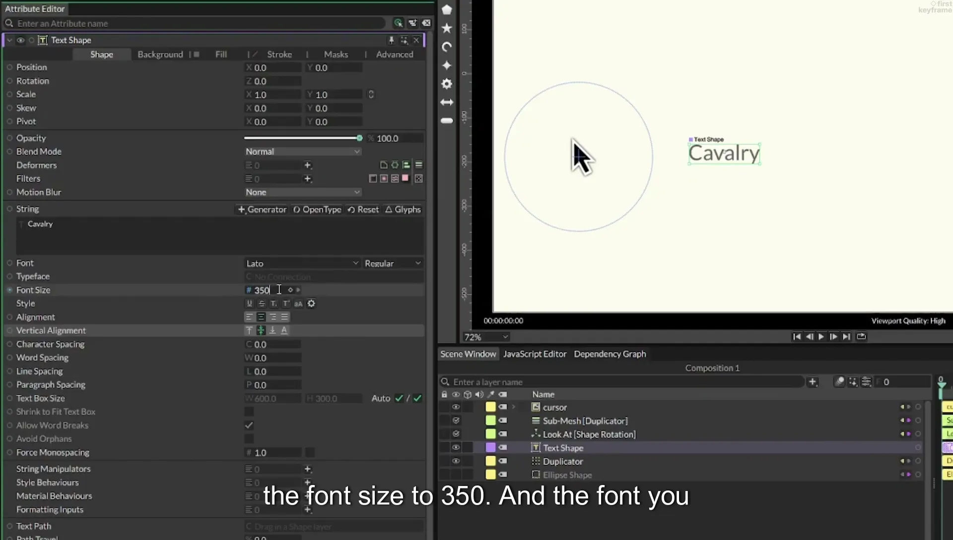 06 Falloff Force | Cavalry App Tutorial - Image 526