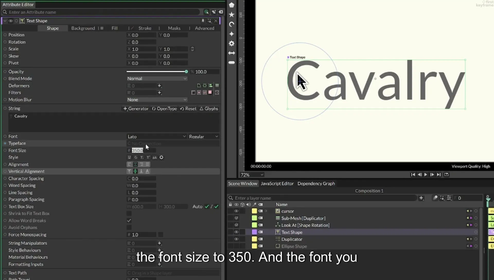 06 Falloff Force | Cavalry App Tutorial - Image 529
