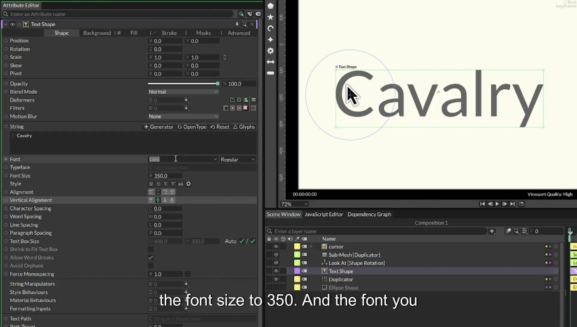 06 Falloff Force | Cavalry App Tutorial - Image 532