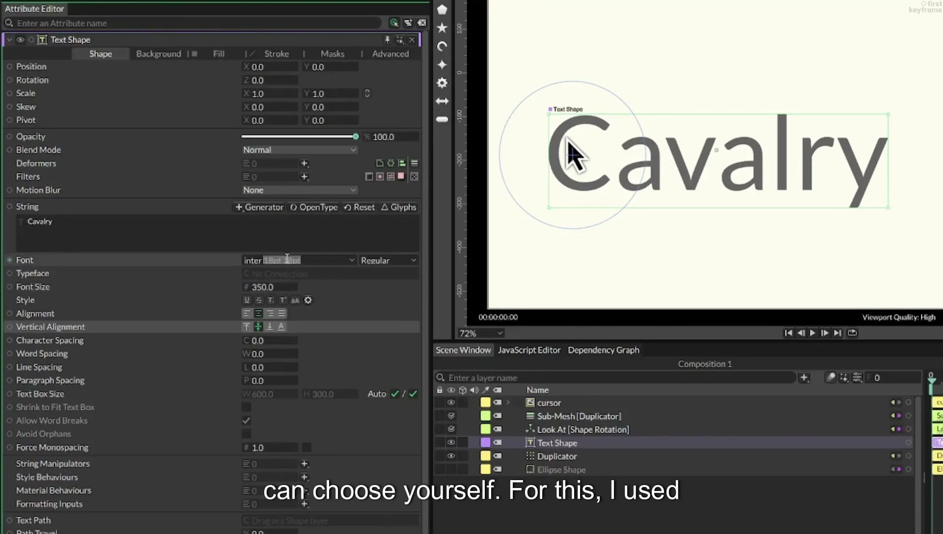 06 Falloff Force | Cavalry App Tutorial - Image 536