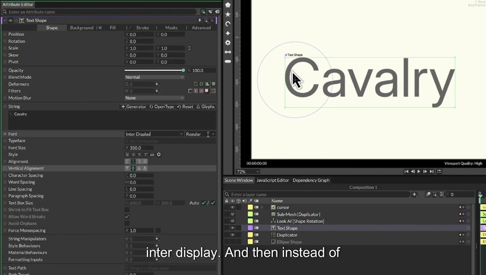 06 Falloff Force | Cavalry App Tutorial - Image 541