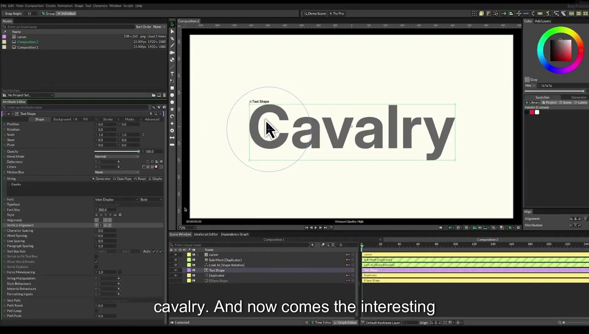 06 Falloff Force | Cavalry App Tutorial - Image 555