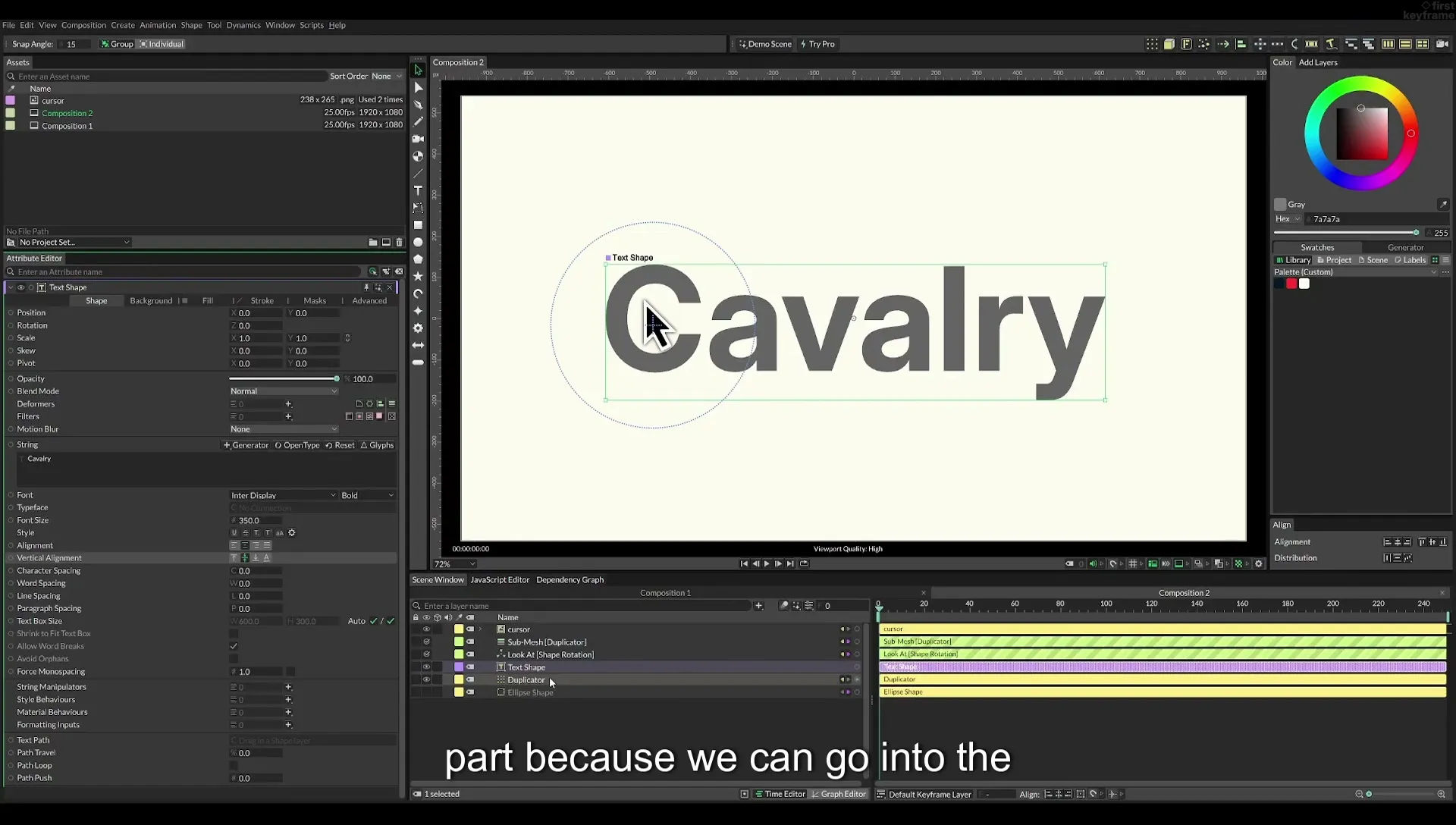 06 Falloff Force | Cavalry App Tutorial - Image 559