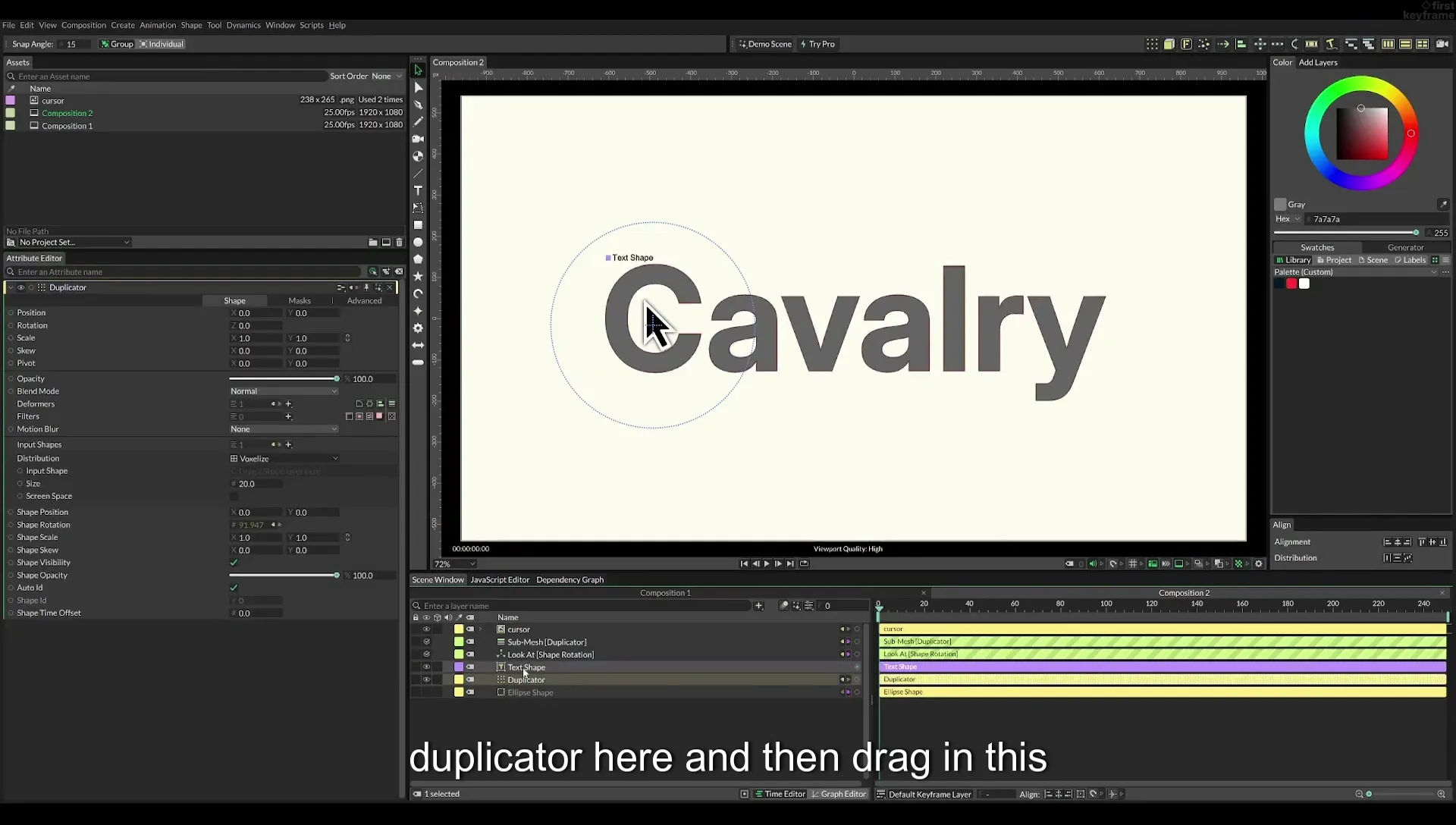 06 Falloff Force | Cavalry App Tutorial - Image 562