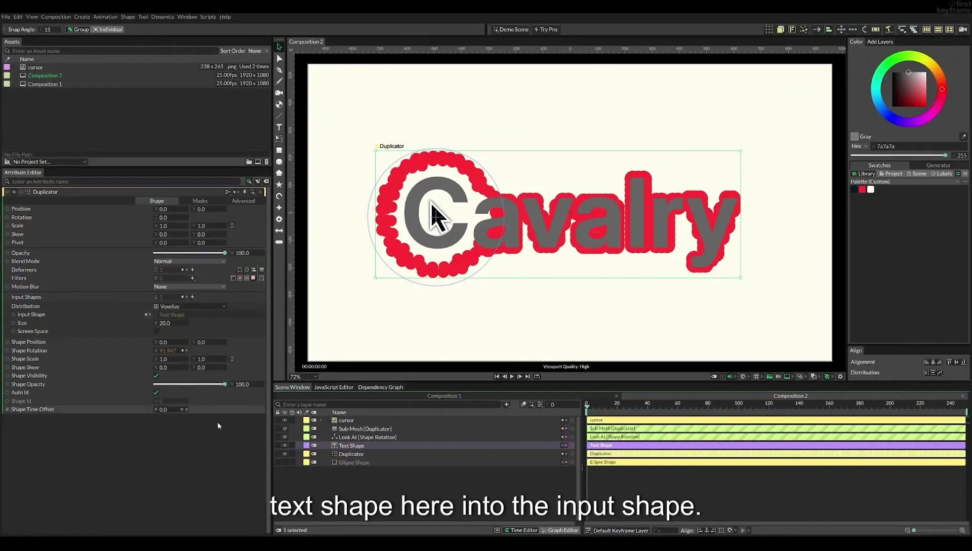 06 Falloff Force | Cavalry App Tutorial - Image 571