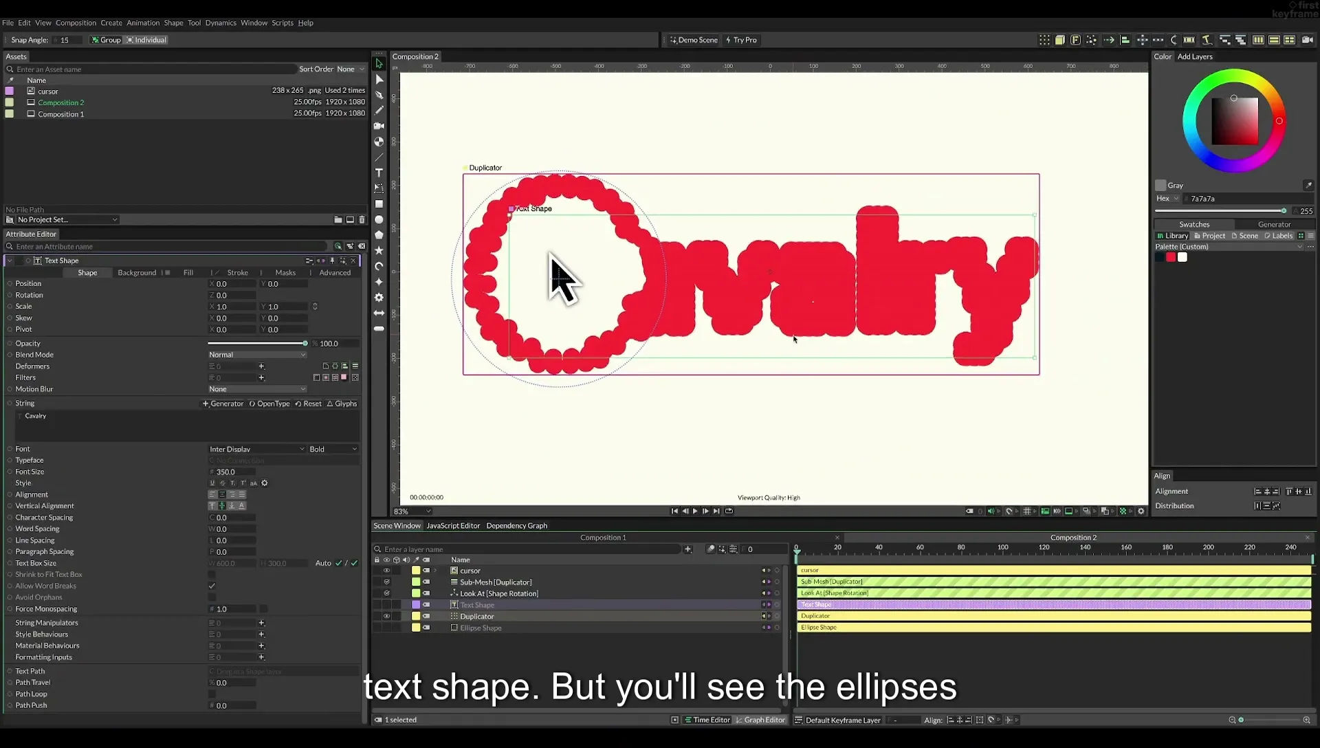 06 Falloff Force | Cavalry App Tutorial - Image 583