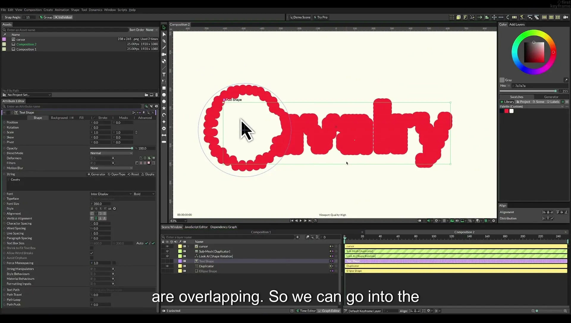 06 Falloff Force | Cavalry App Tutorial - Image 585