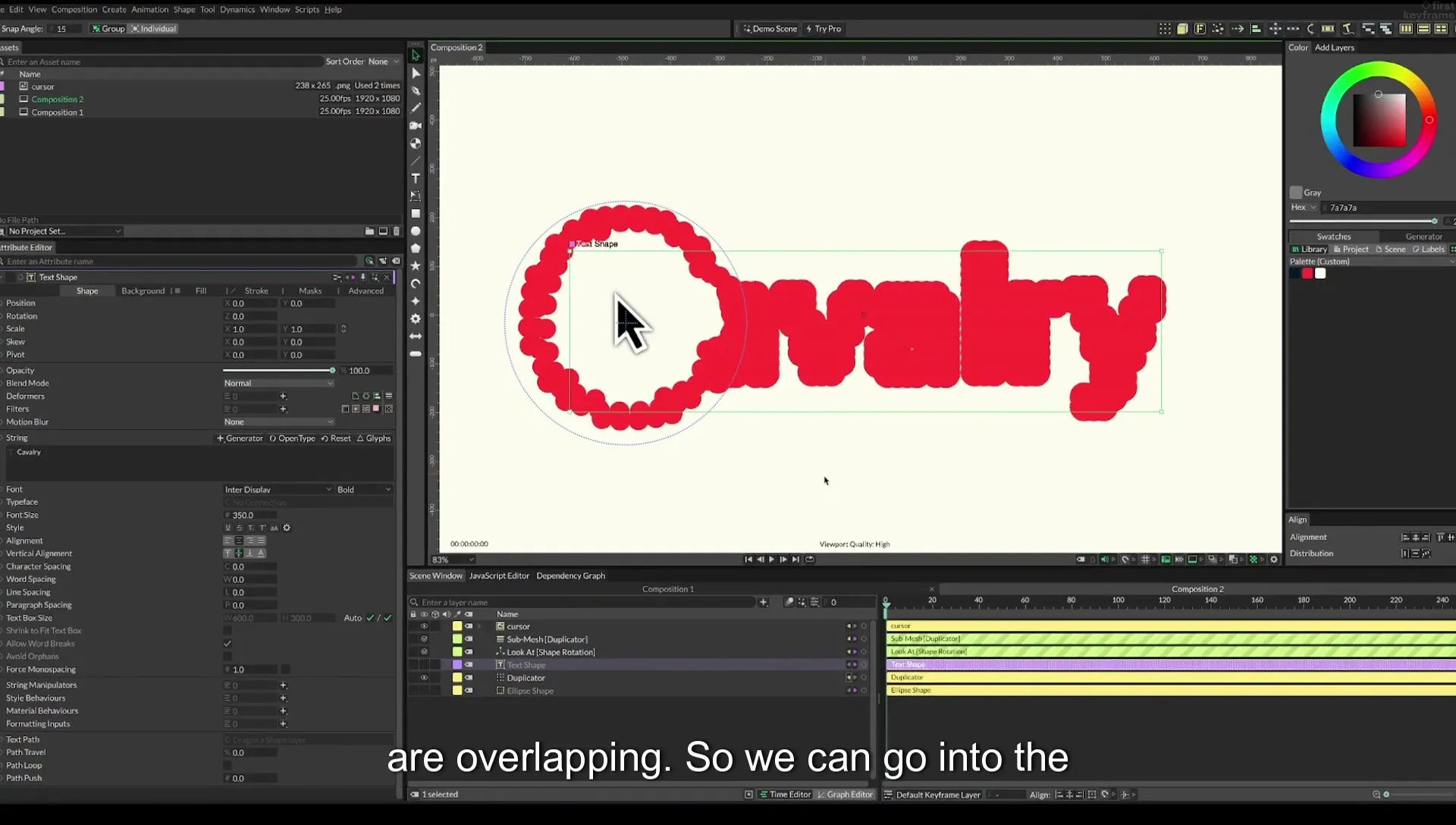 06 Falloff Force | Cavalry App Tutorial - Image 586