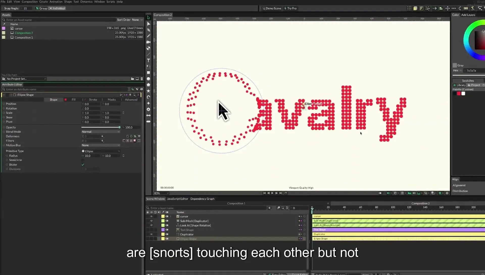 06 Falloff Force | Cavalry App Tutorial - Image 609
