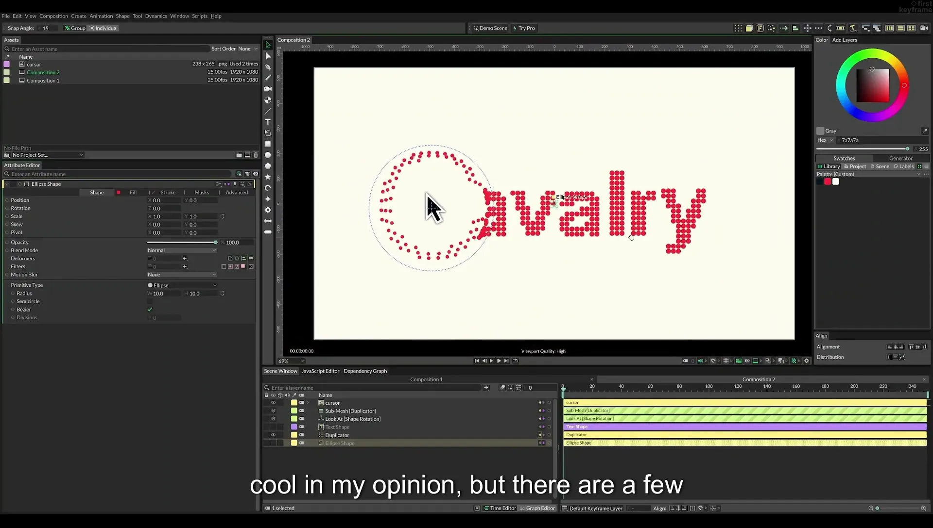 06 Falloff Force | Cavalry App Tutorial - Image 616