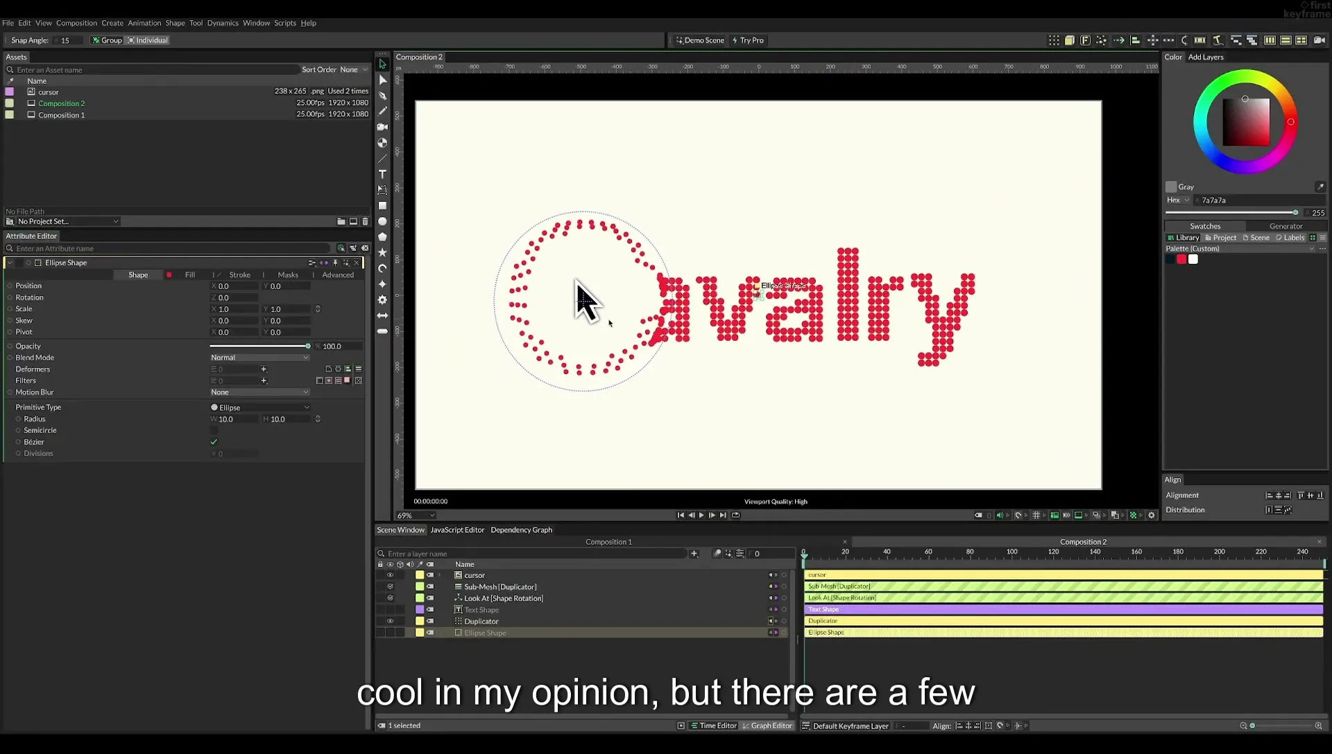 06 Falloff Force | Cavalry App Tutorial - Image 618