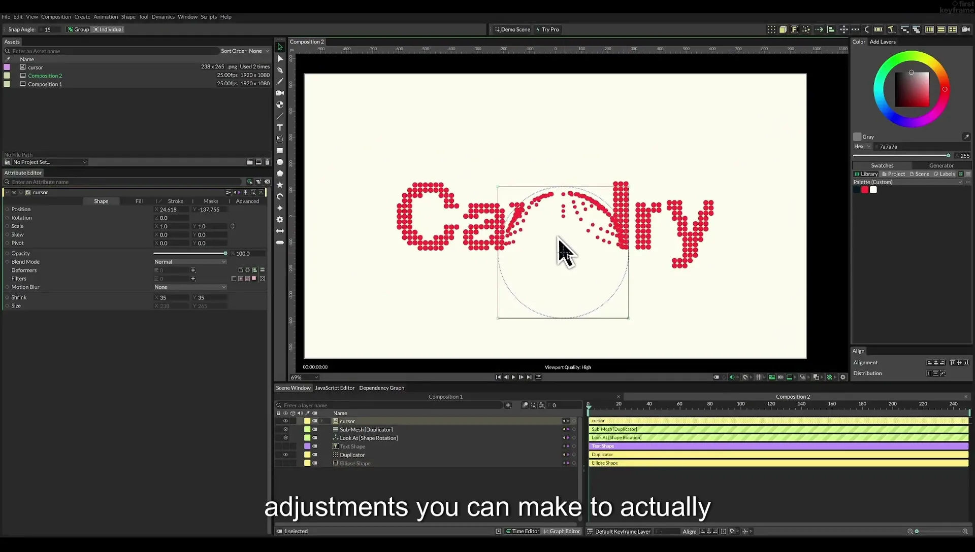 06 Falloff Force | Cavalry App Tutorial - Image 620