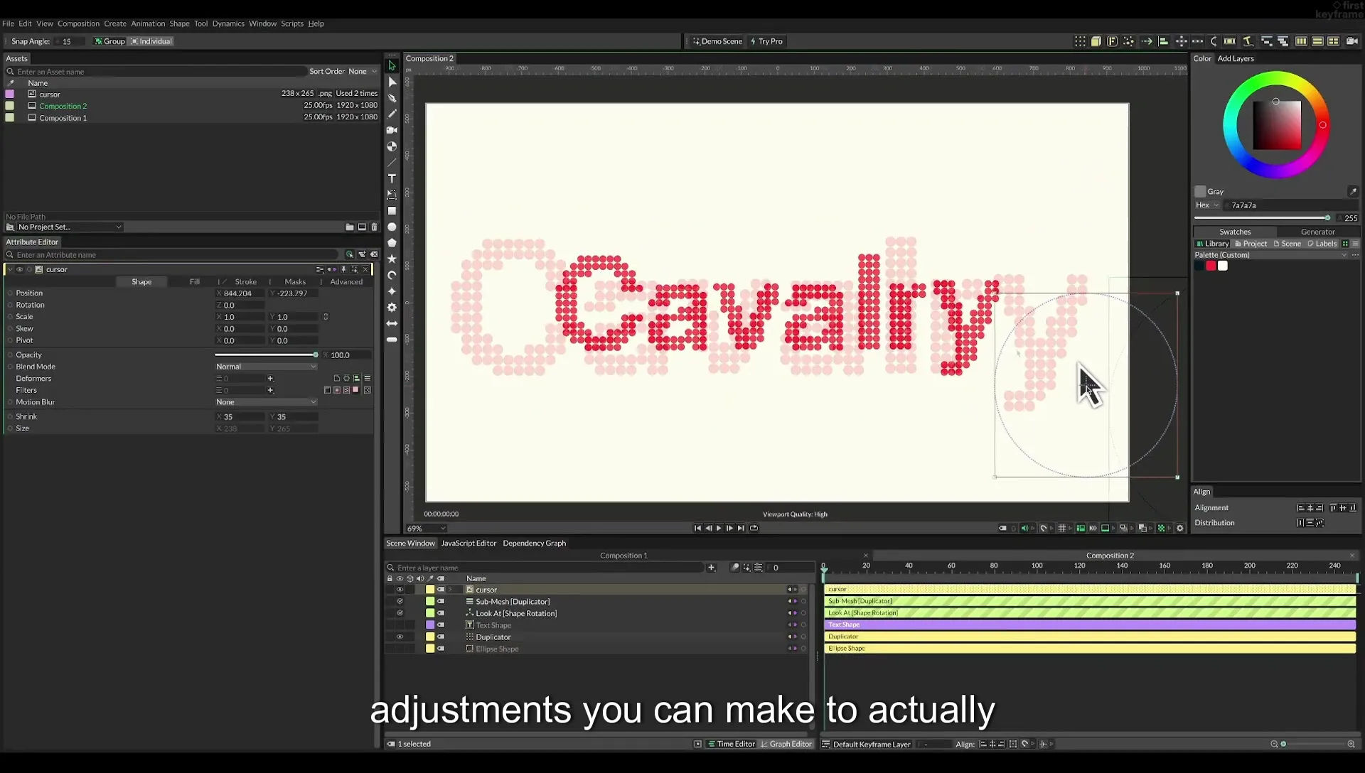 06 Falloff Force | Cavalry App Tutorial - Image 622