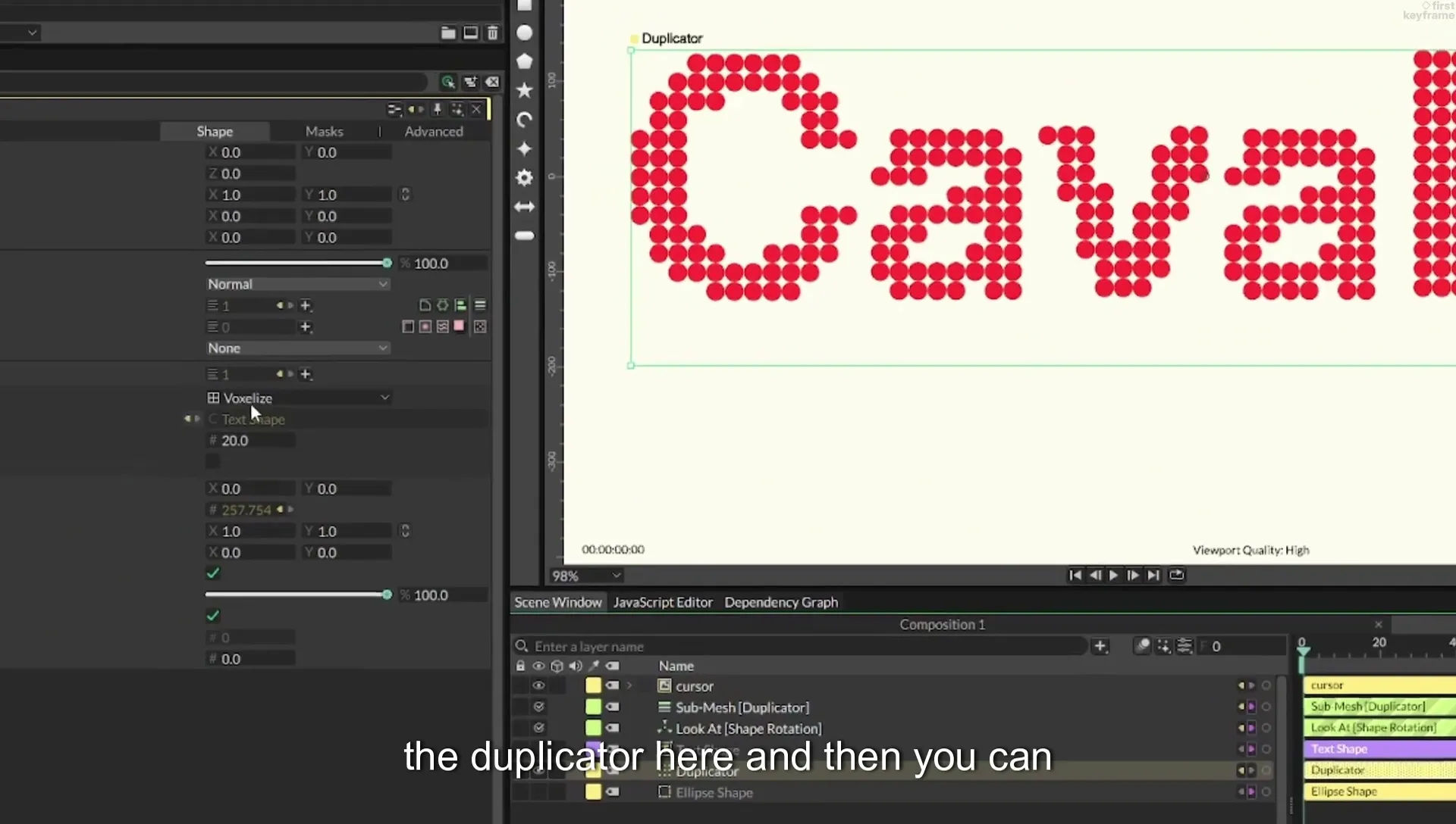 06 Falloff Force | Cavalry App Tutorial - Image 631