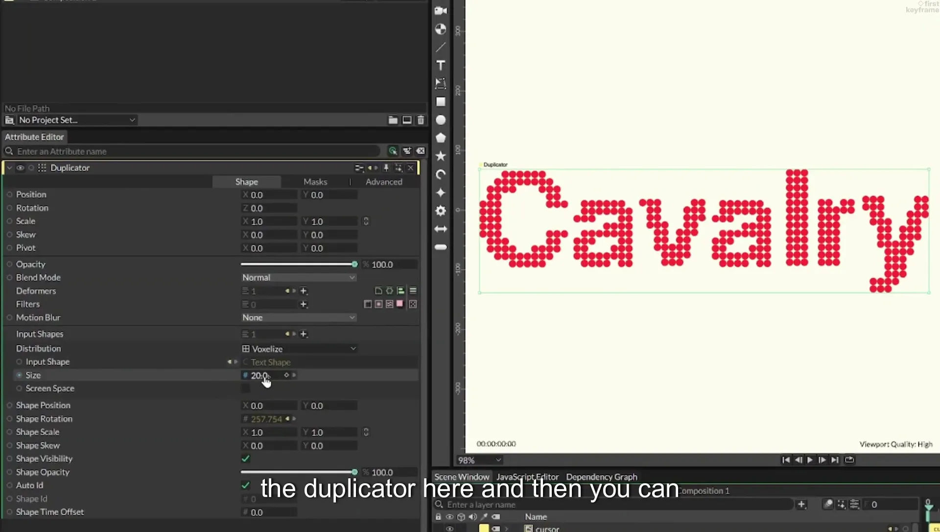 06 Falloff Force | Cavalry App Tutorial - Image 632