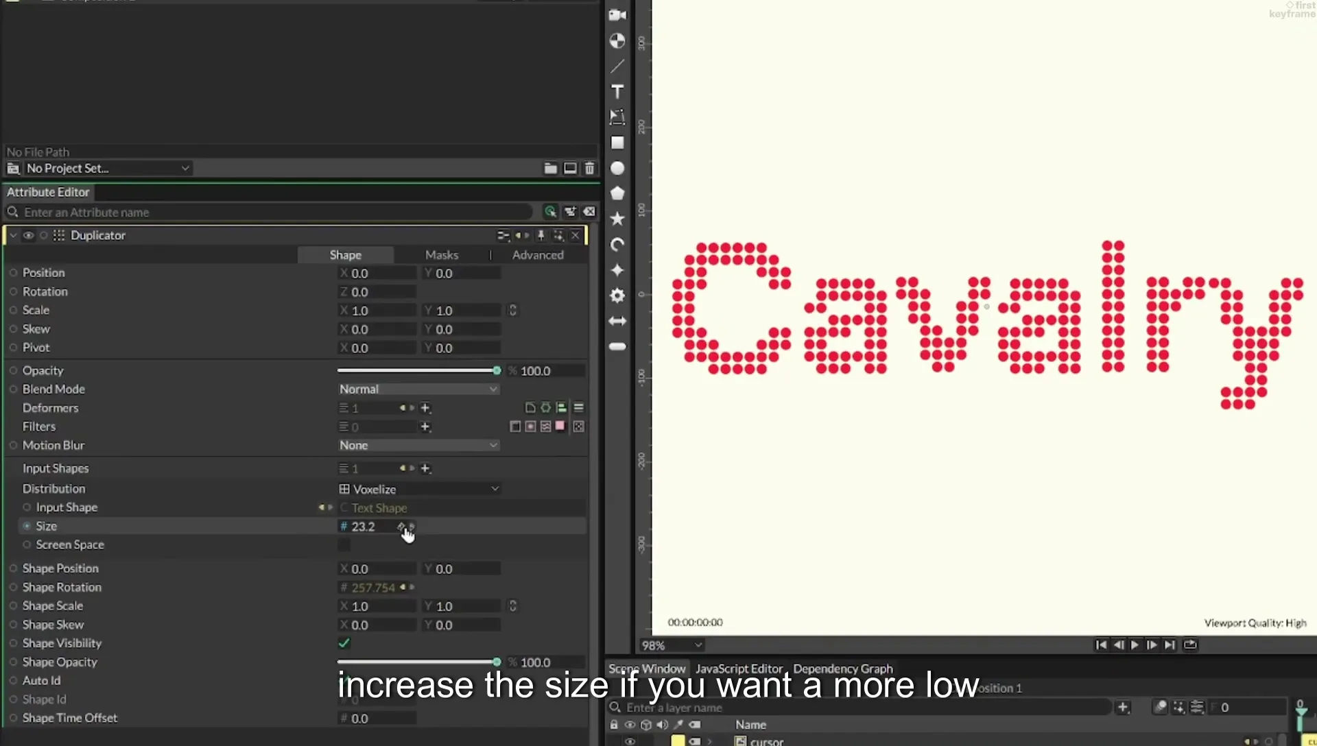 06 Falloff Force | Cavalry App Tutorial - Image 634