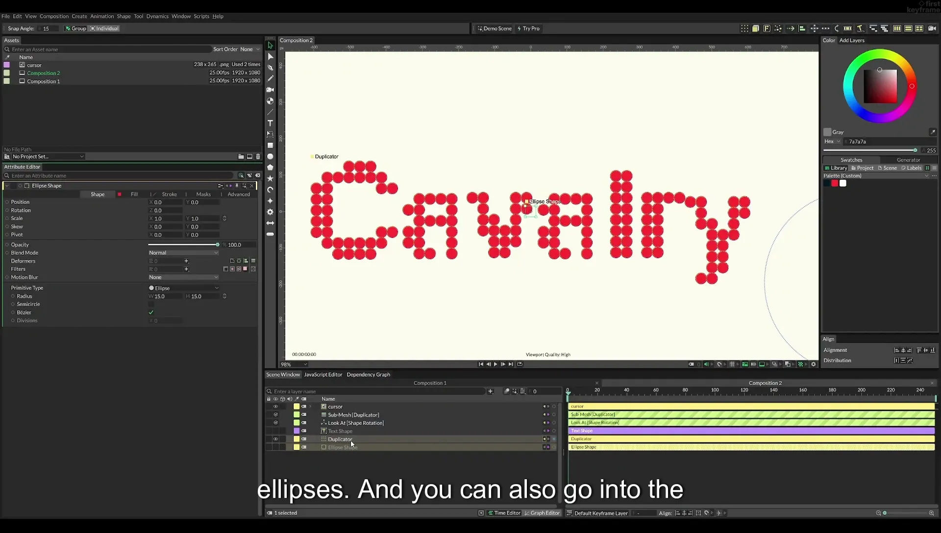 06 Falloff Force | Cavalry App Tutorial - Image 655
