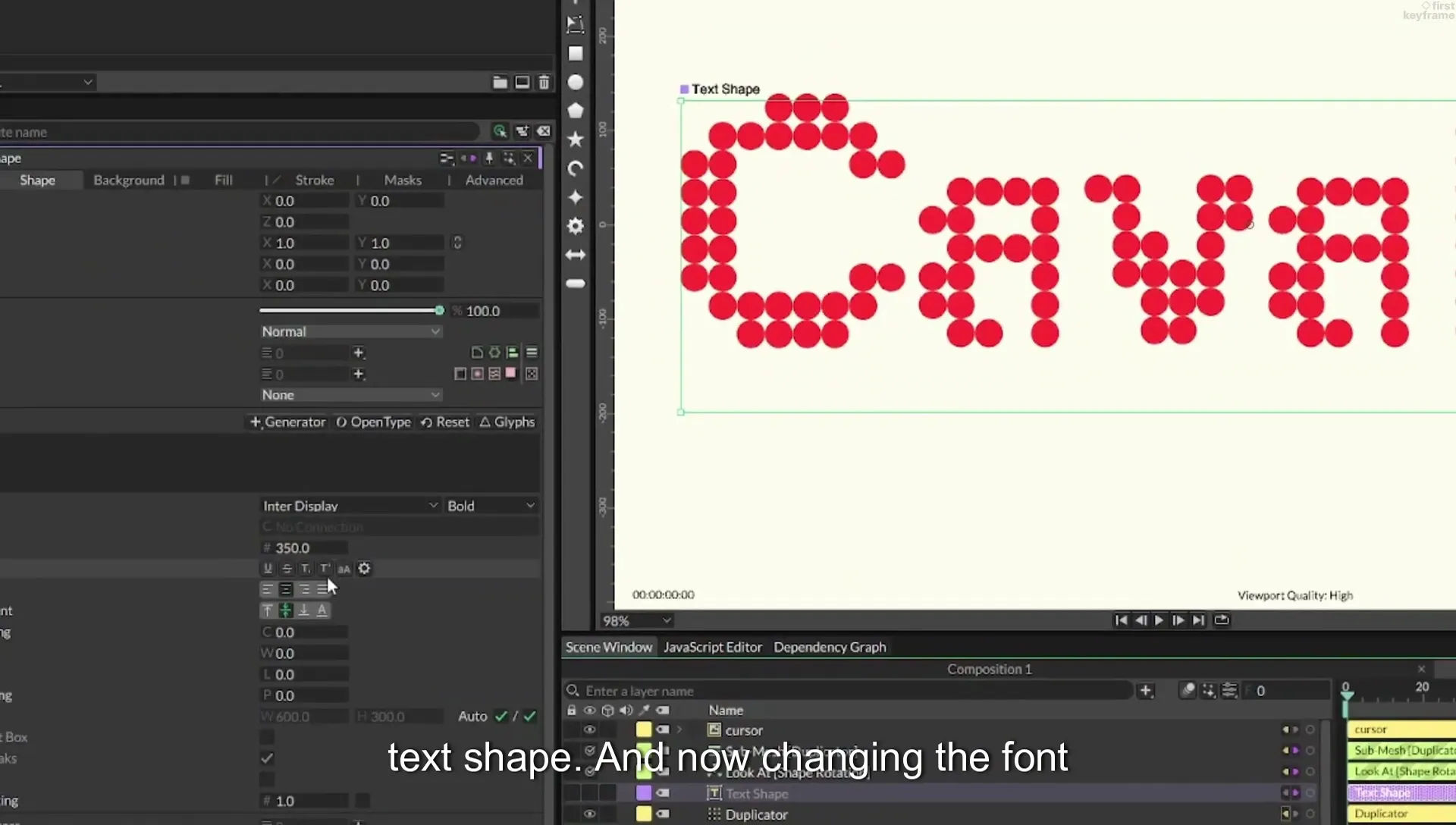 06 Falloff Force | Cavalry App Tutorial - Image 661