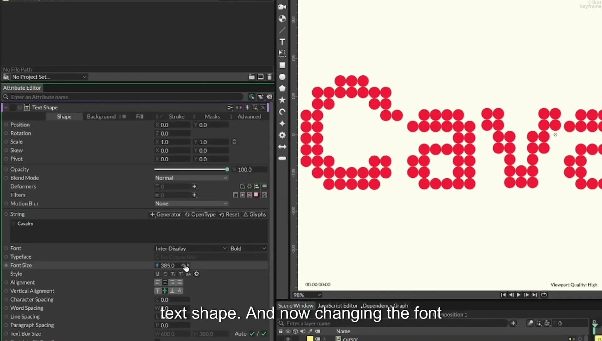 06 Falloff Force | Cavalry App Tutorial - Image 663