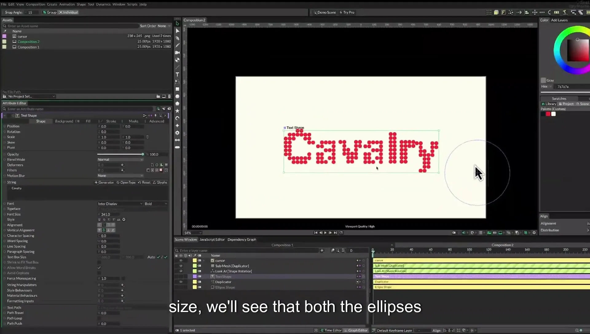 06 Falloff Force | Cavalry App Tutorial - Image 667