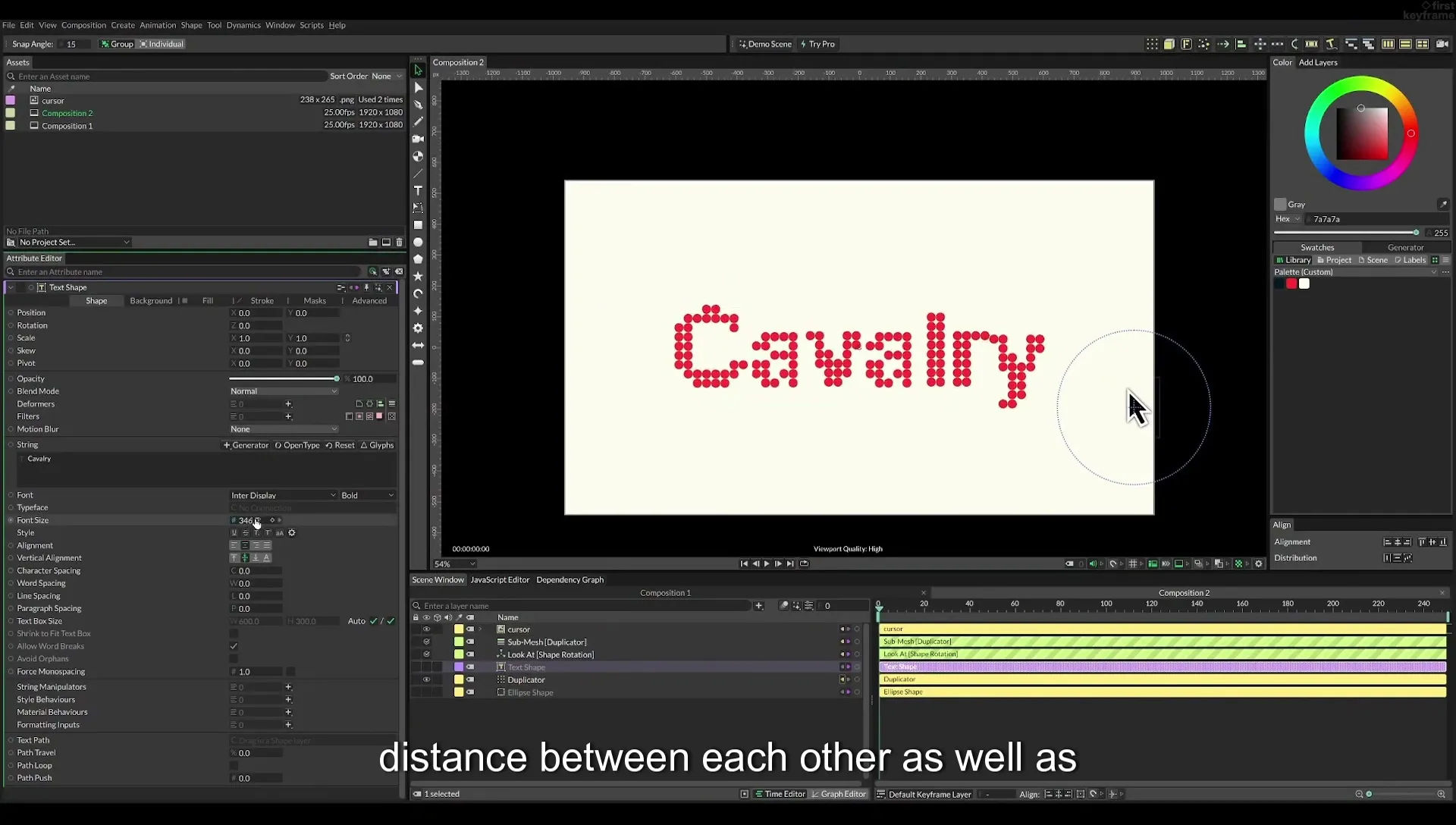 06 Falloff Force | Cavalry App Tutorial - Image 671