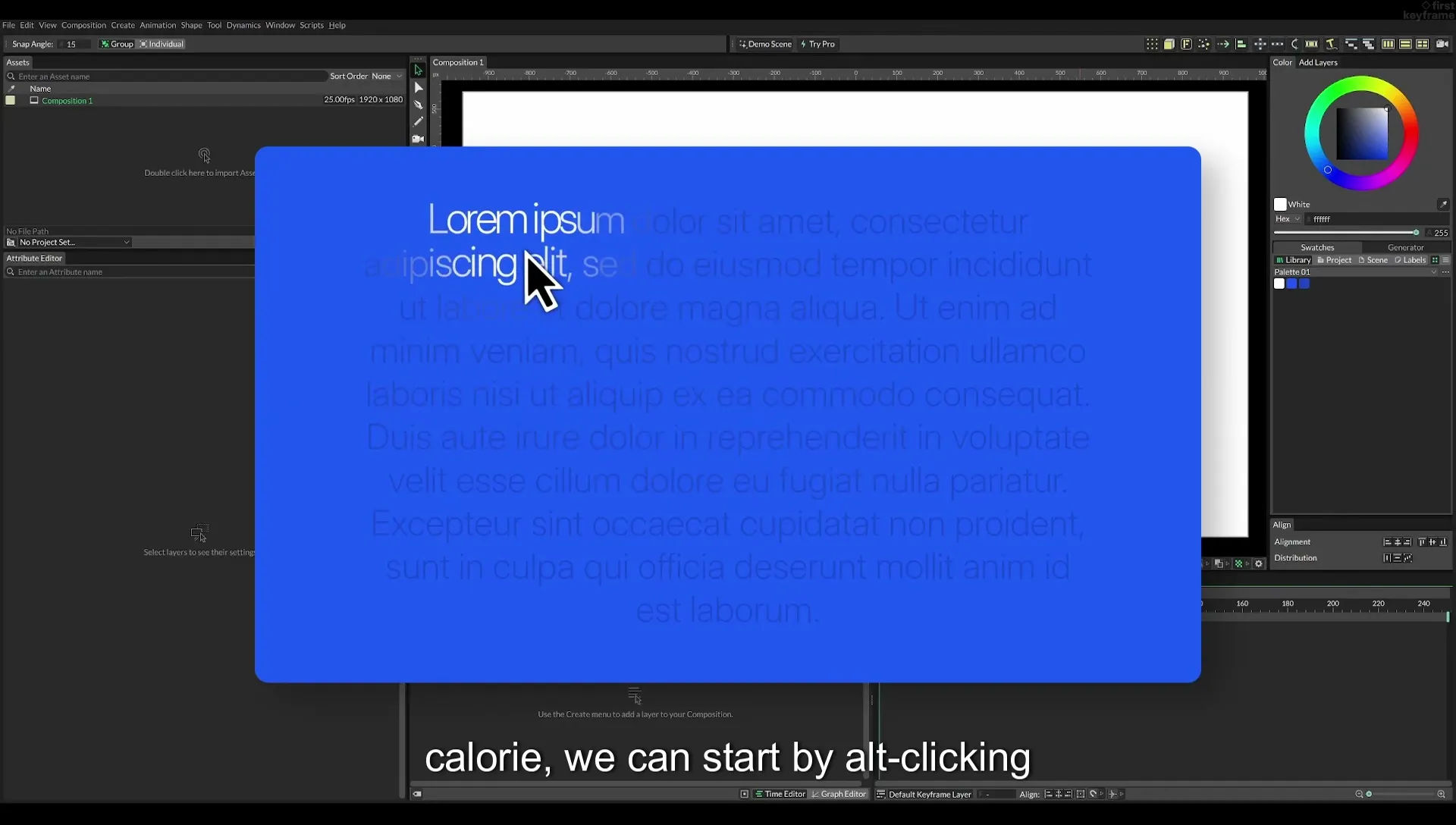 07 Highlight Any Text in Cavalry | Beginner Tutorial - Image 7