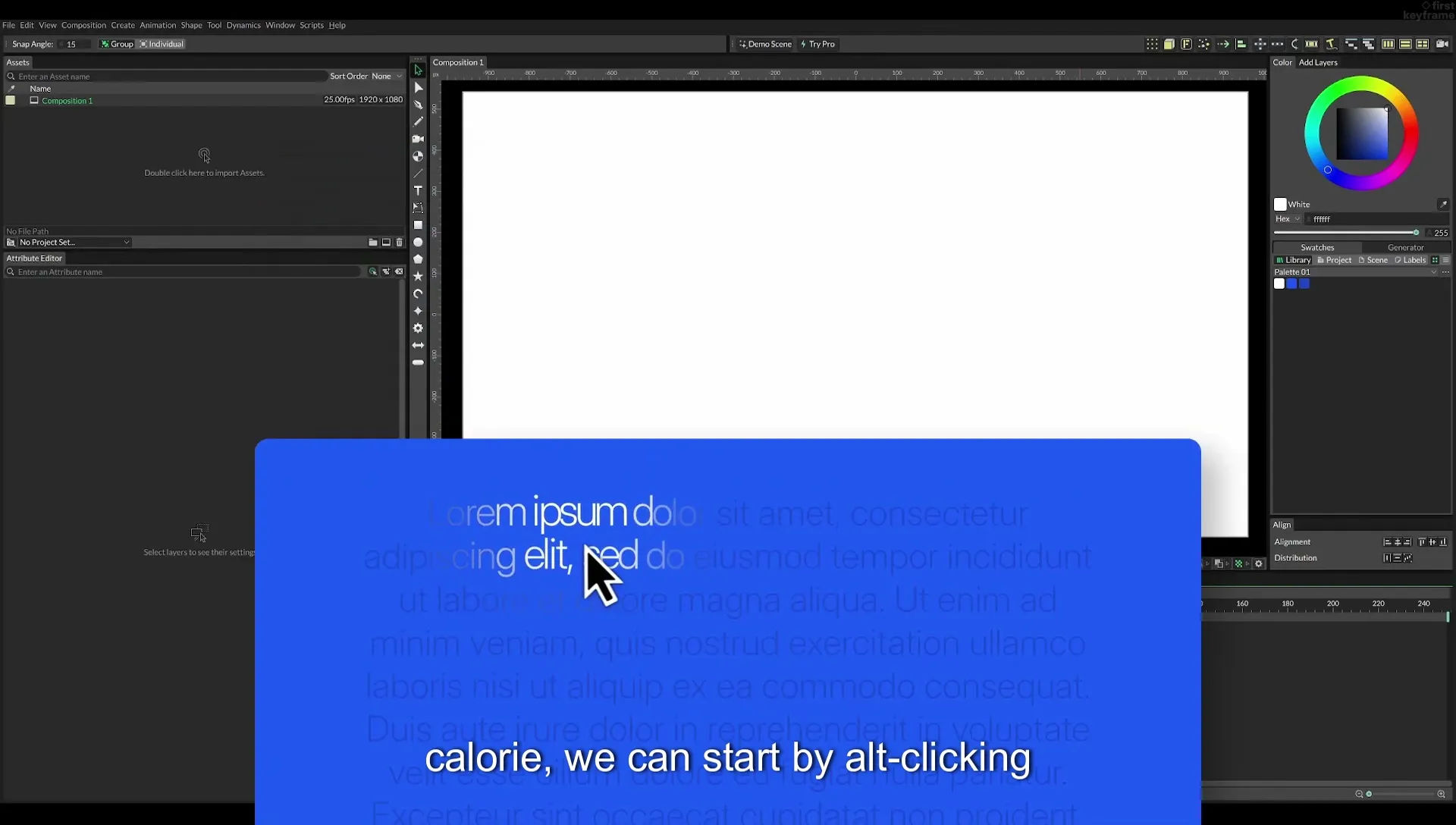 07 Highlight Any Text in Cavalry | Beginner Tutorial - Image 8