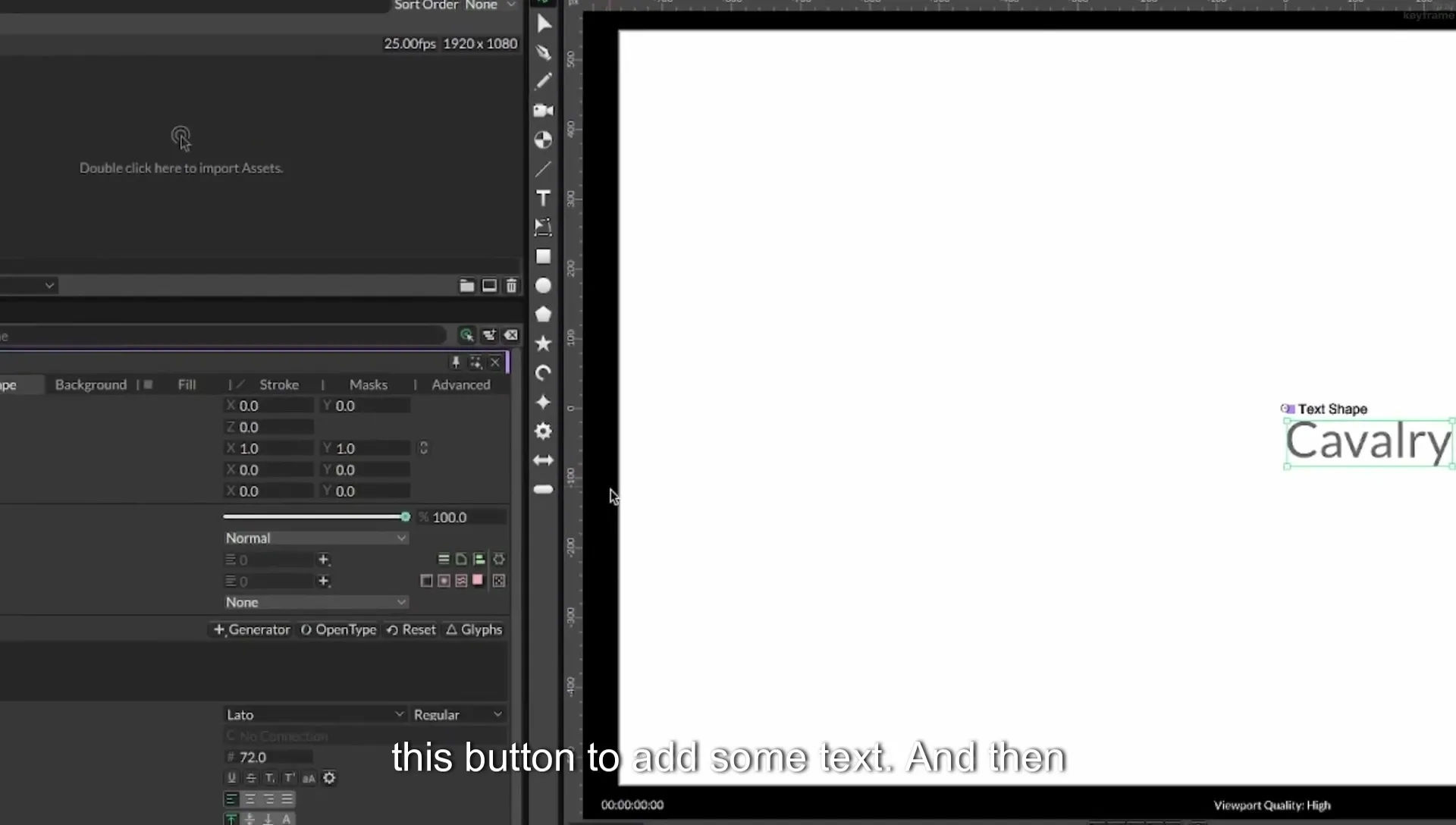 07 Highlight Any Text in Cavalry | Beginner Tutorial - Image 14