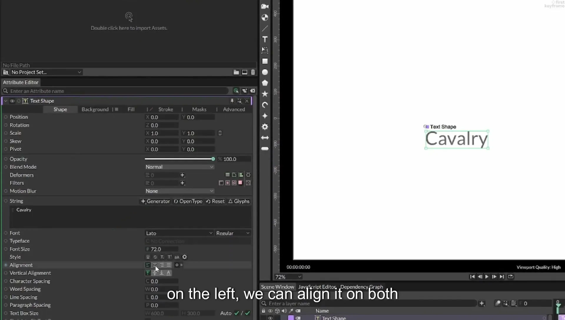 07 Highlight Any Text in Cavalry | Beginner Tutorial - Image 17
