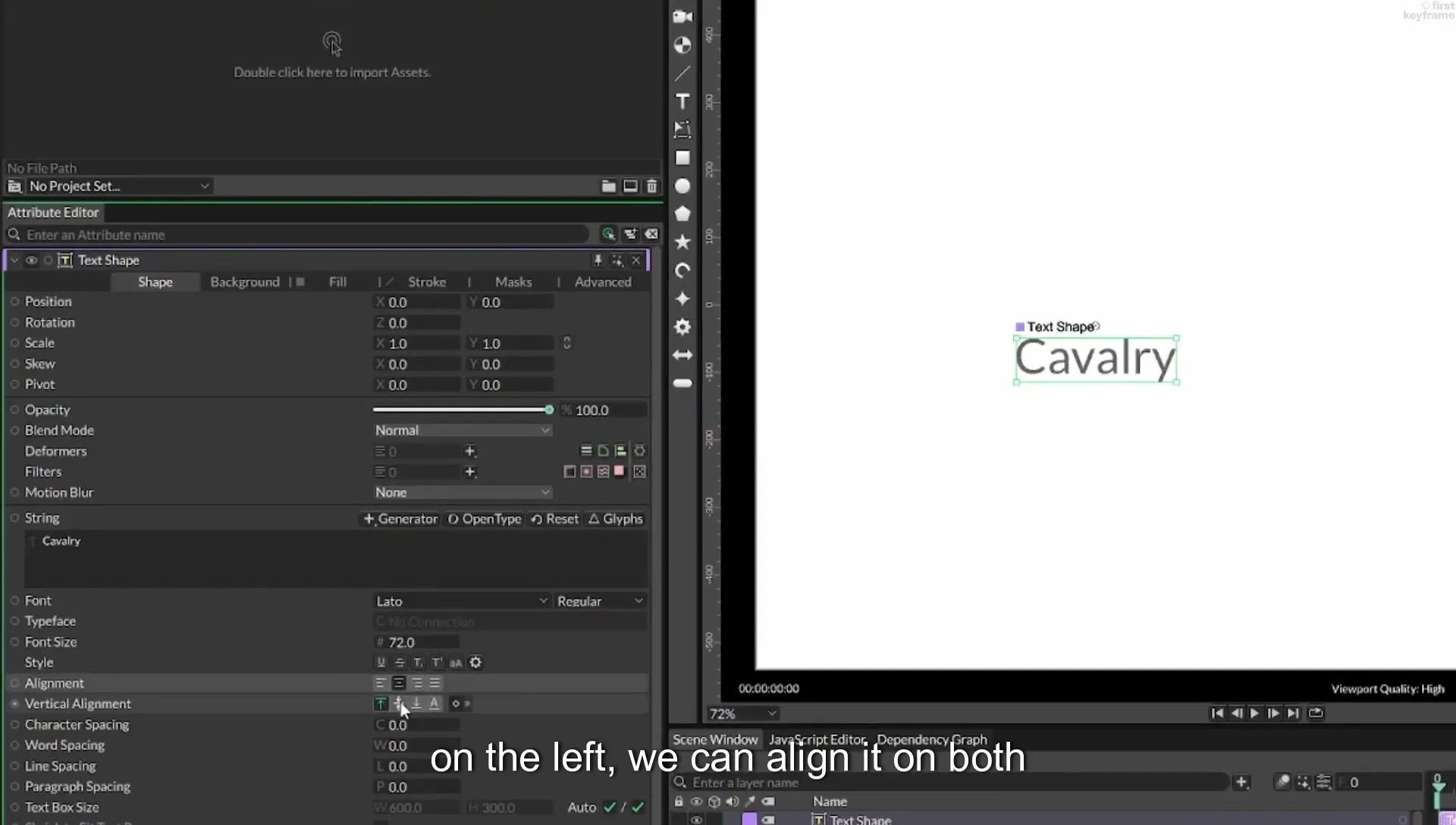 07 Highlight Any Text in Cavalry | Beginner Tutorial - Image 19