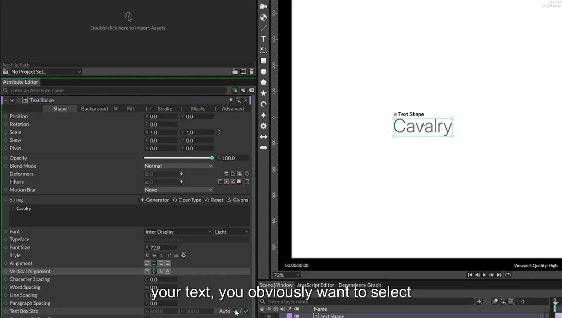 07 Highlight Any Text in Cavalry | Beginner Tutorial - Image 37