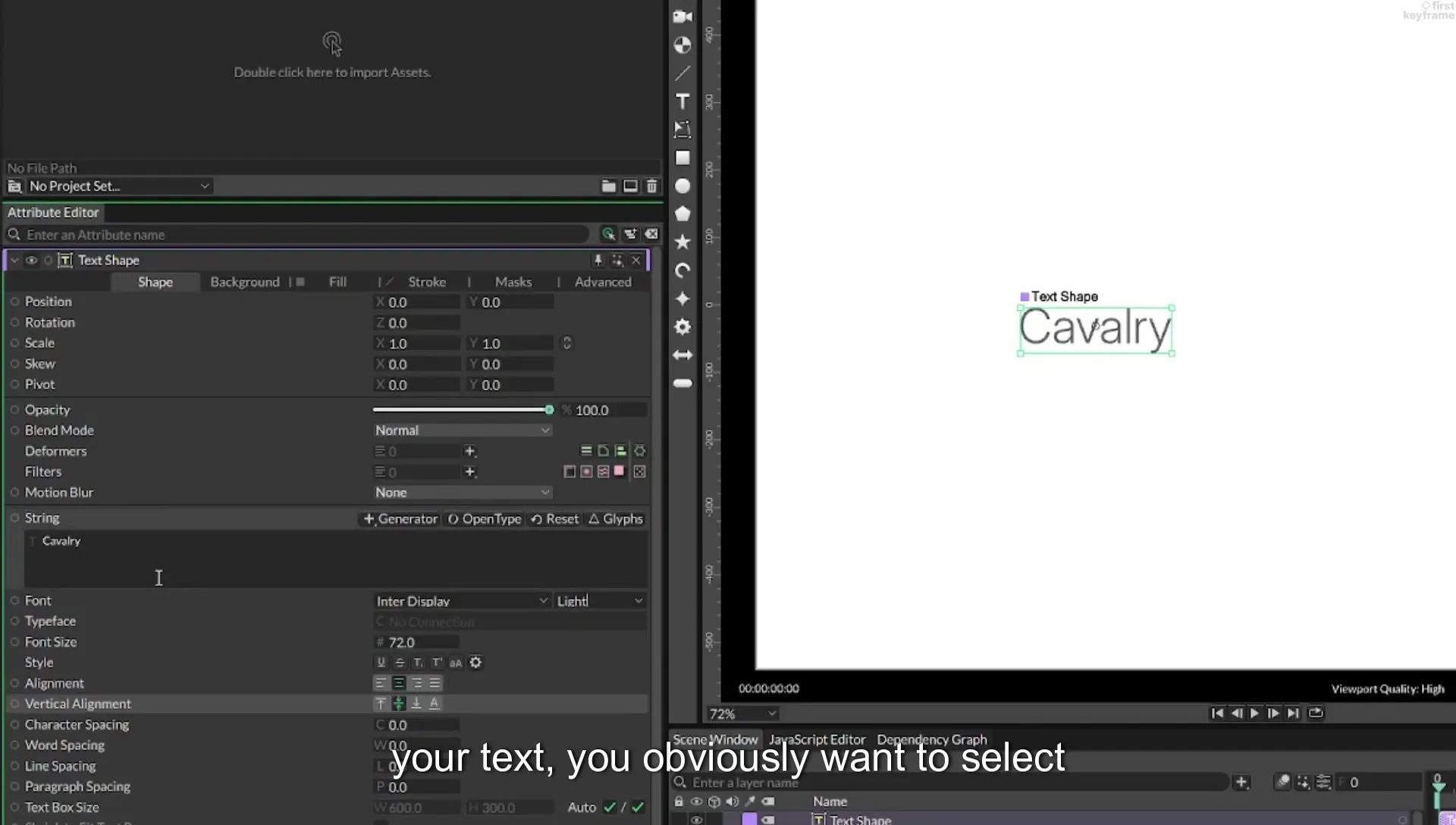 07 Highlight Any Text in Cavalry | Beginner Tutorial - Image 38