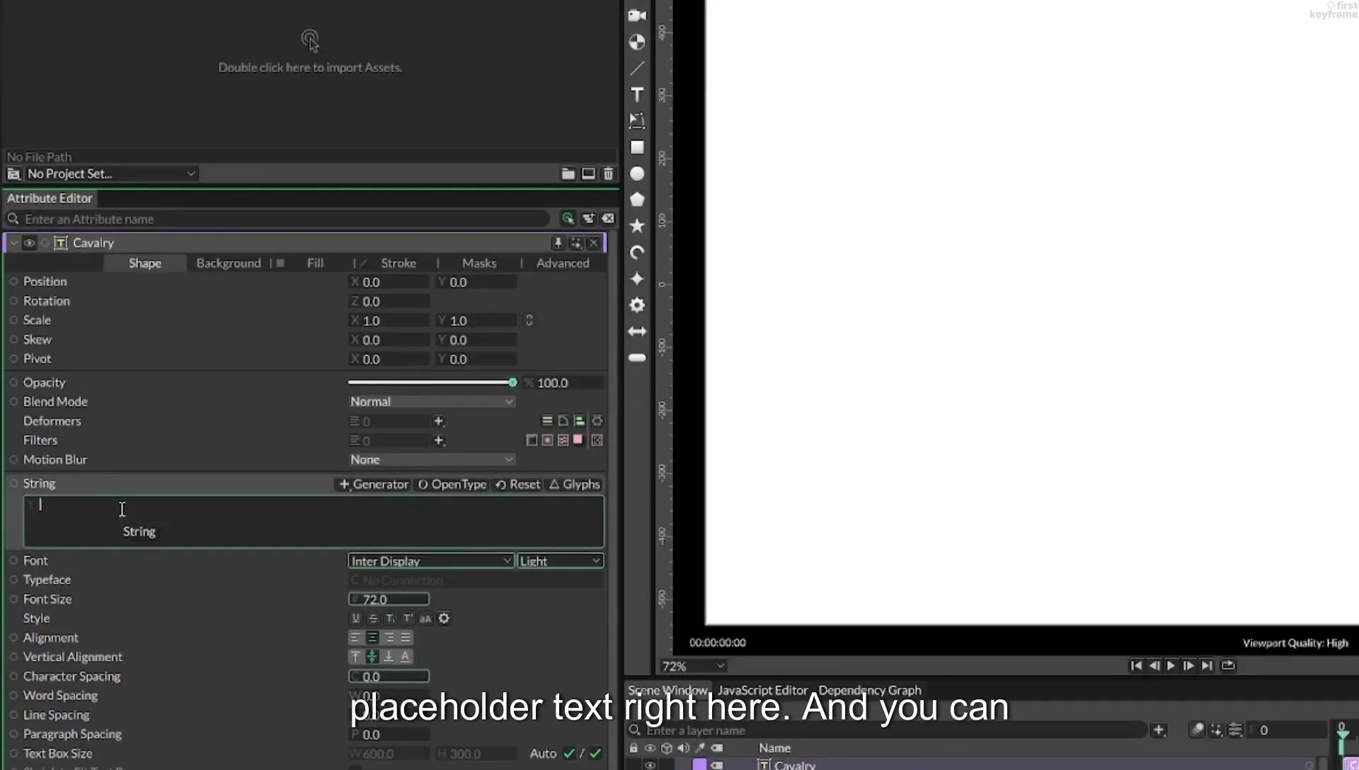 07 Highlight Any Text in Cavalry | Beginner Tutorial - Image 44