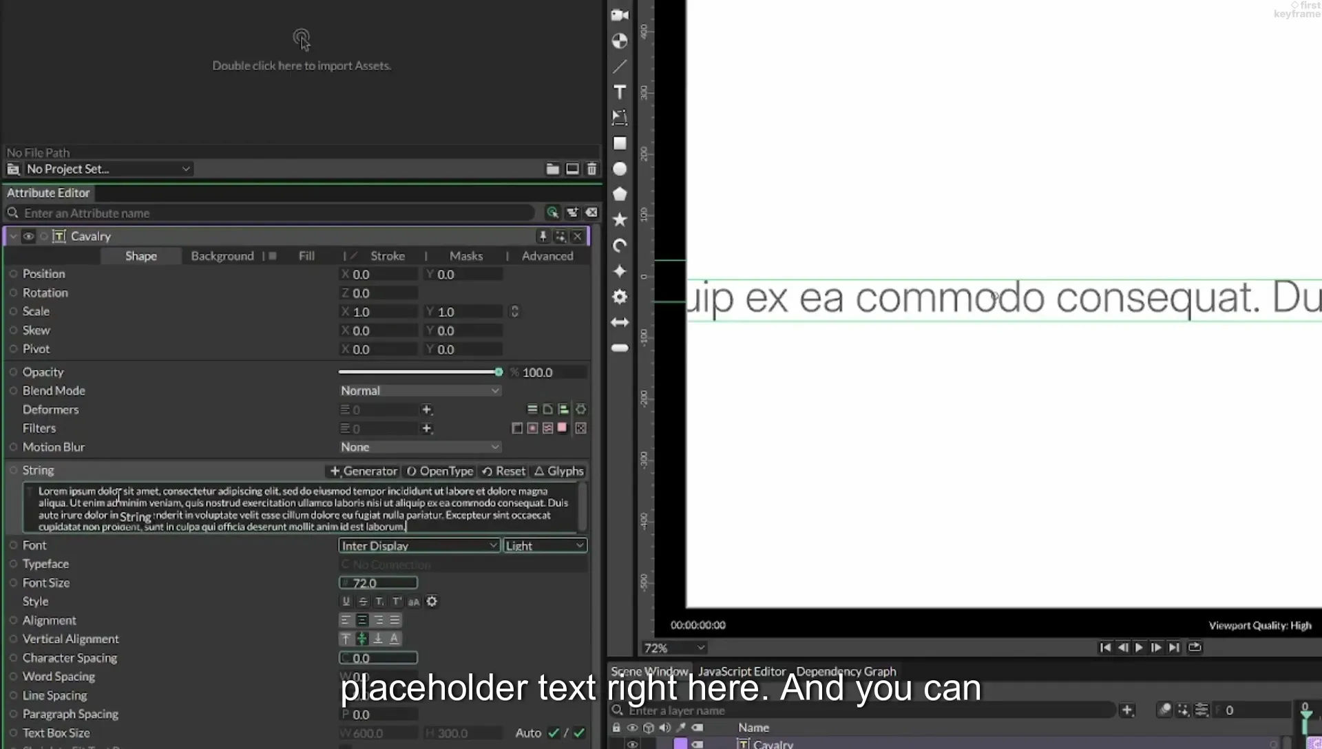 07 Highlight Any Text in Cavalry | Beginner Tutorial - Image 45