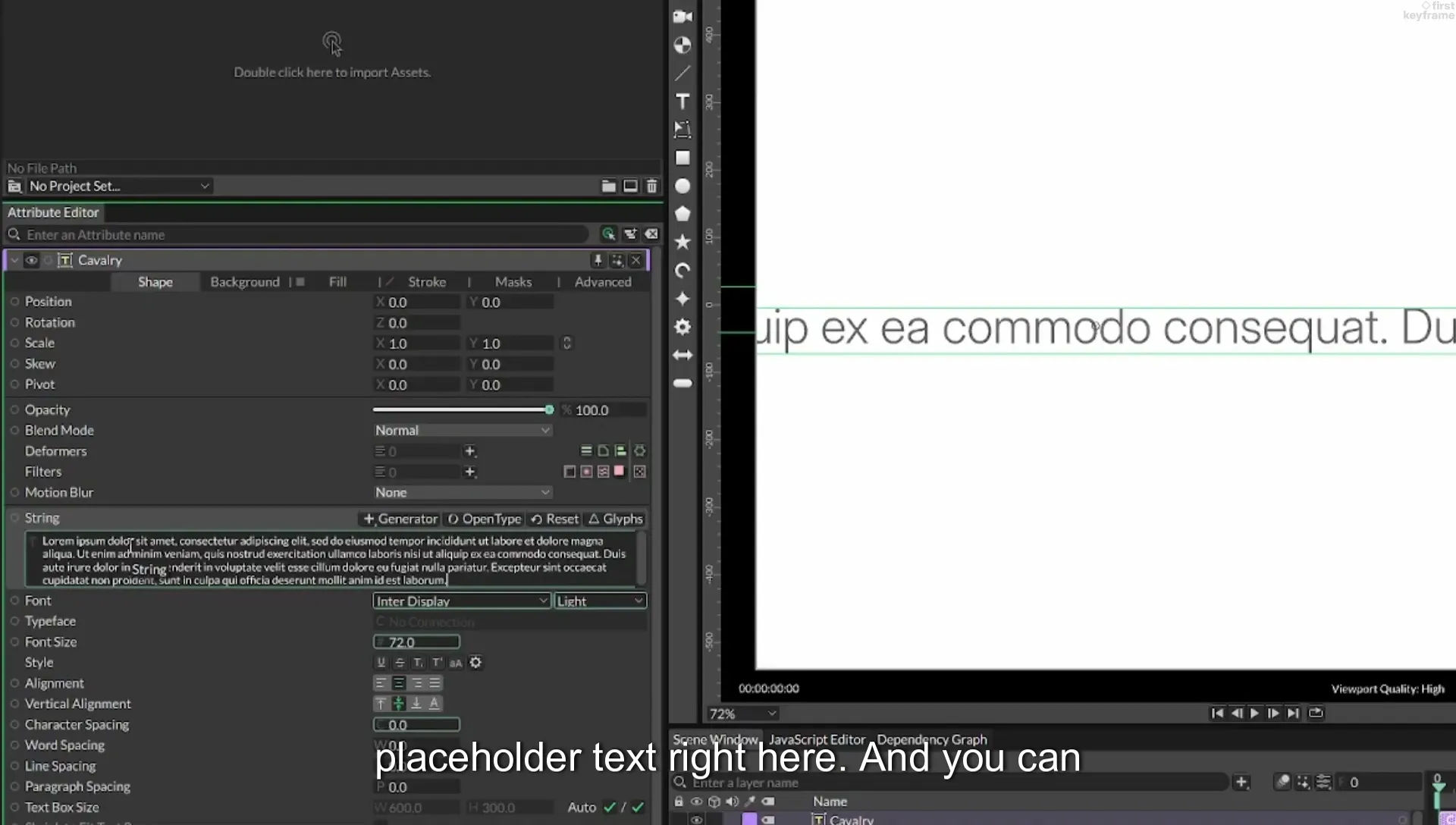 07 Highlight Any Text in Cavalry | Beginner Tutorial - Image 46