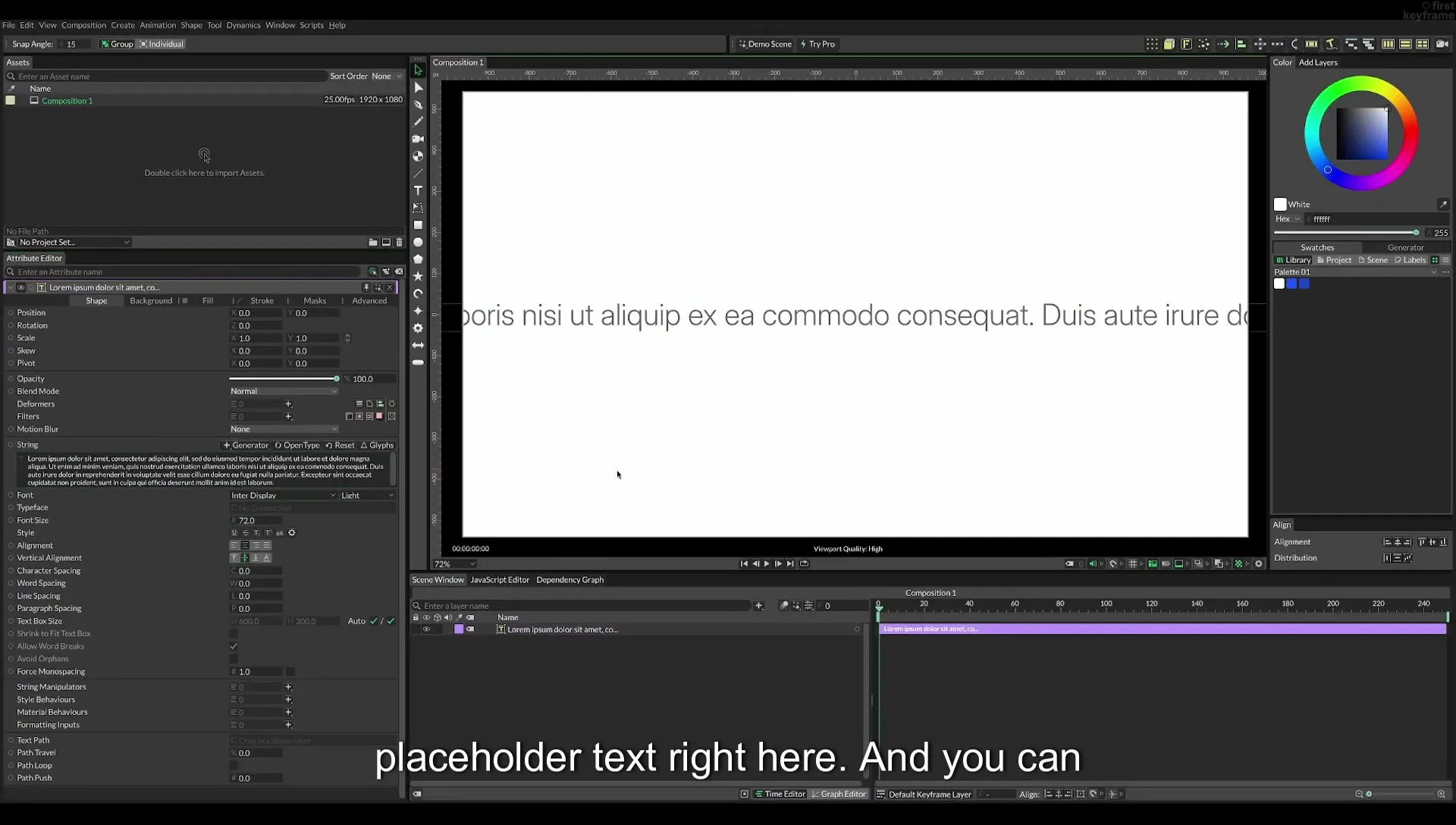 07 Highlight Any Text in Cavalry | Beginner Tutorial - Image 49