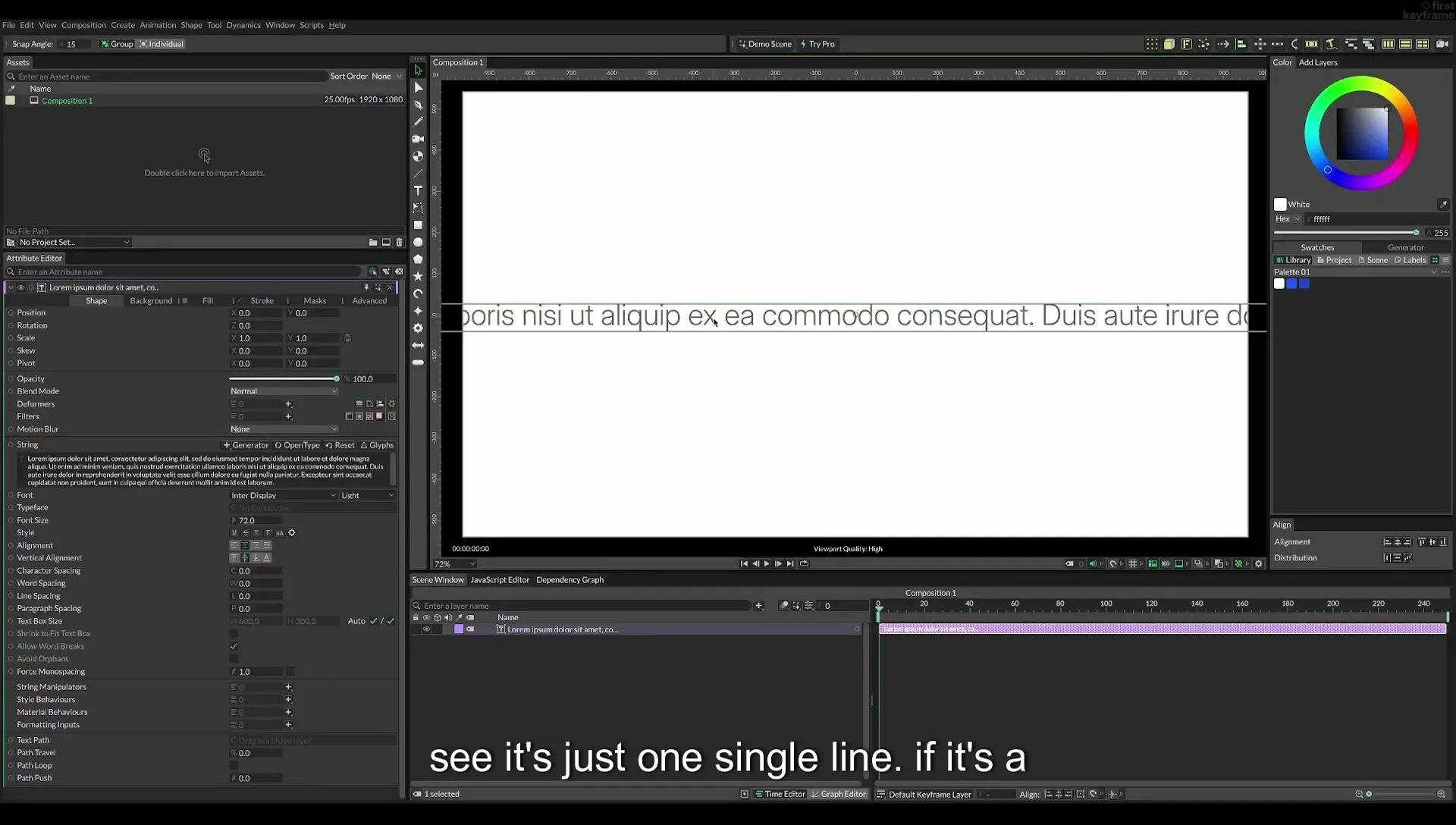 07 Highlight Any Text in Cavalry | Beginner Tutorial - Image 53