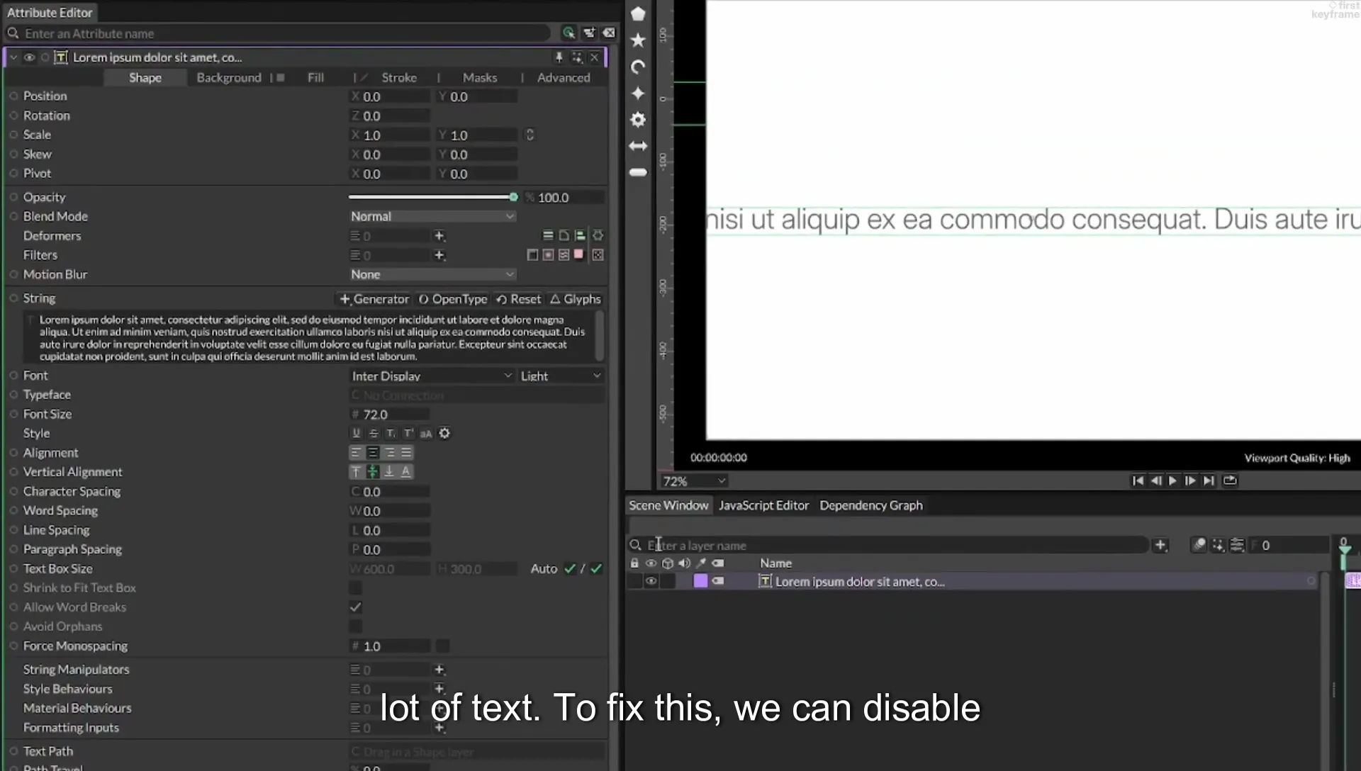07 Highlight Any Text in Cavalry | Beginner Tutorial - Image 55