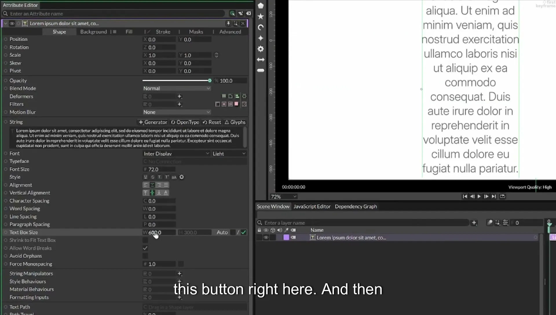 07 Highlight Any Text in Cavalry | Beginner Tutorial - Image 61