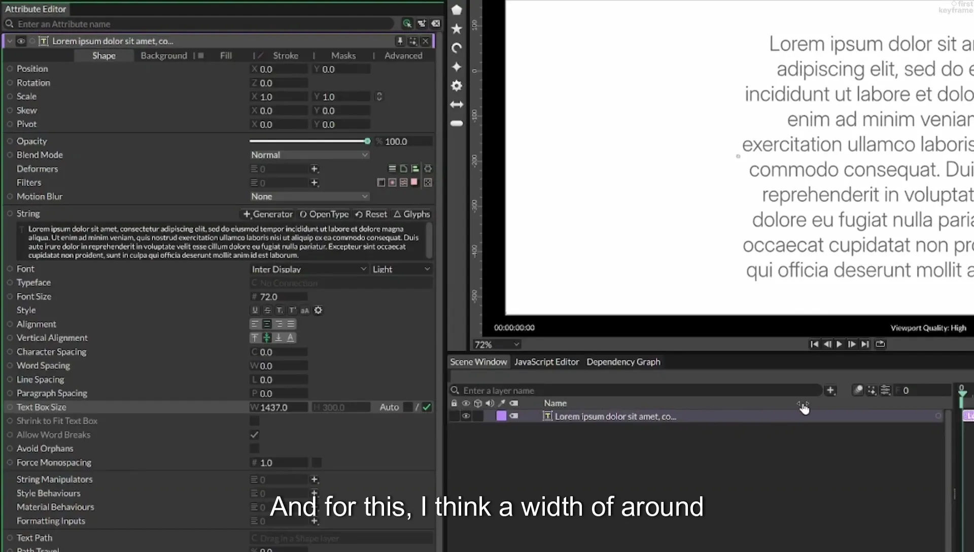 07 Highlight Any Text in Cavalry | Beginner Tutorial - Image 69