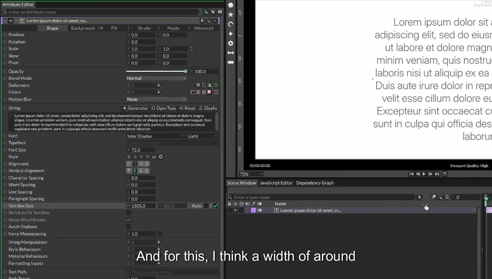 07 Highlight Any Text in Cavalry | Beginner Tutorial - Image 71
