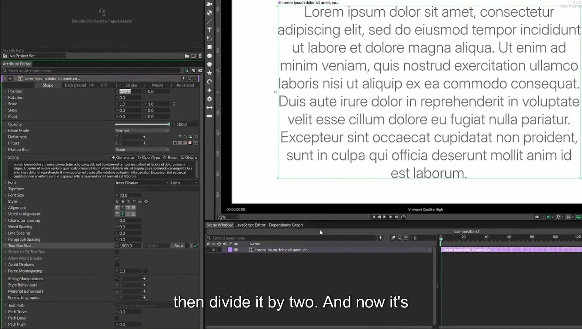 07 Highlight Any Text in Cavalry | Beginner Tutorial - Image 96