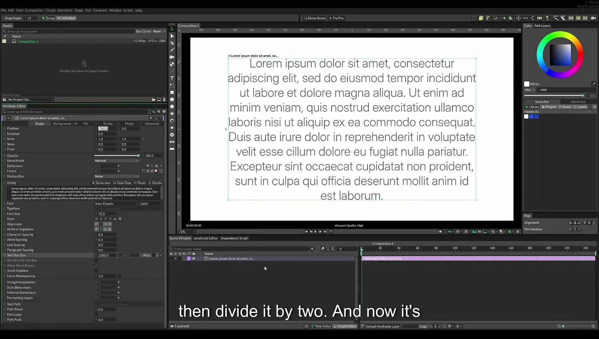 07 Highlight Any Text in Cavalry | Beginner Tutorial - Image 97