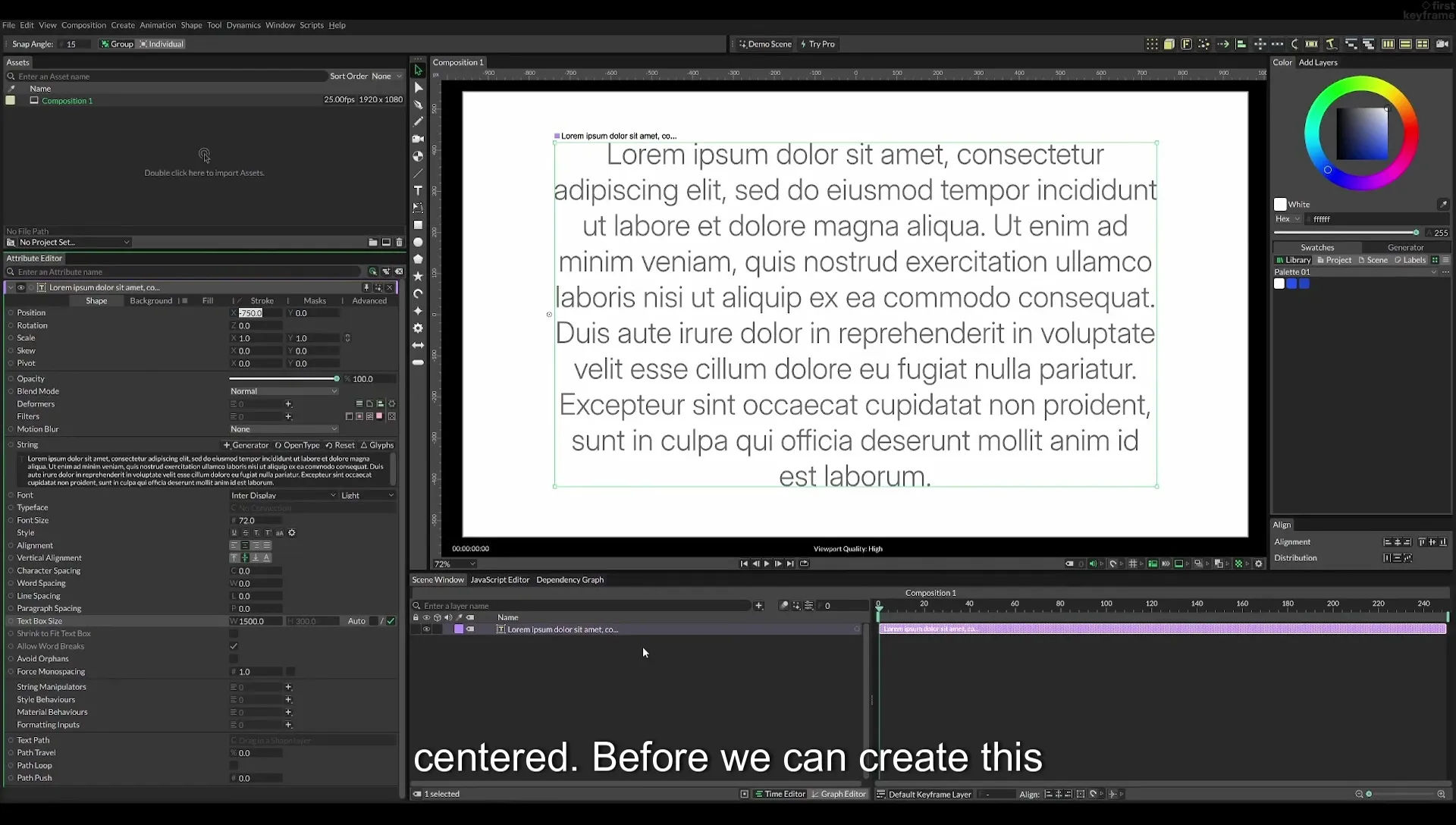 07 Highlight Any Text in Cavalry | Beginner Tutorial - Image 99