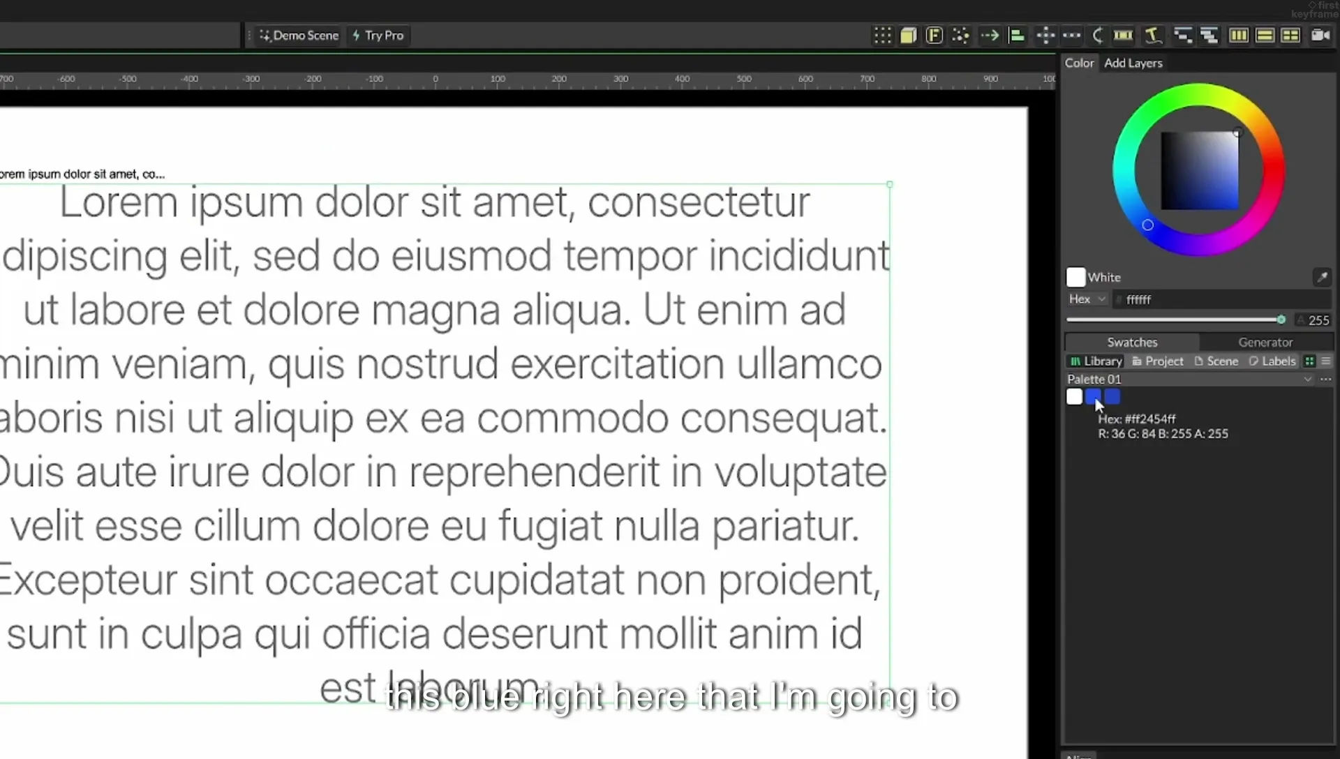 07 Highlight Any Text in Cavalry | Beginner Tutorial - Image 110
